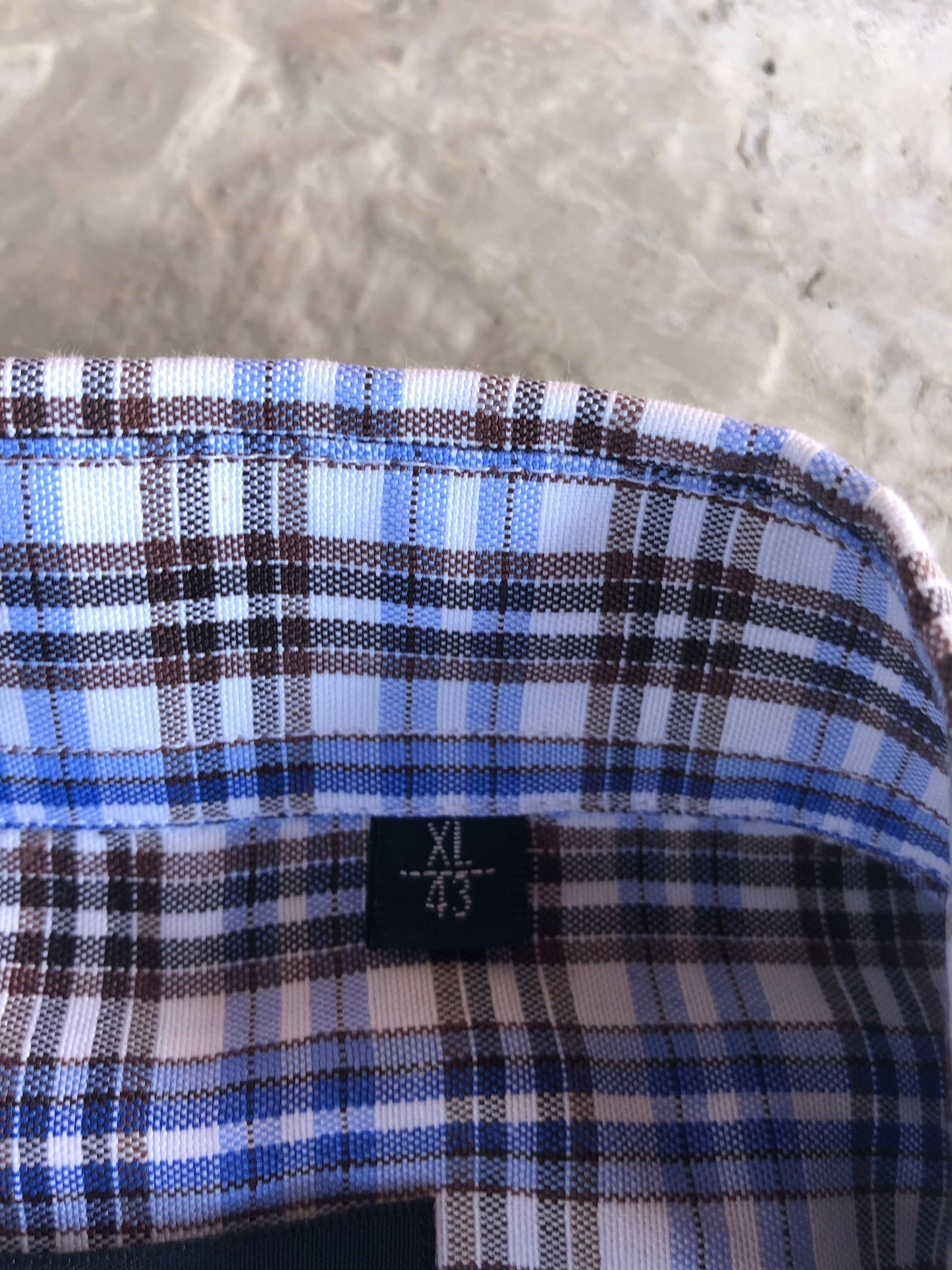 NY crop custom shirt camicia - L/XL