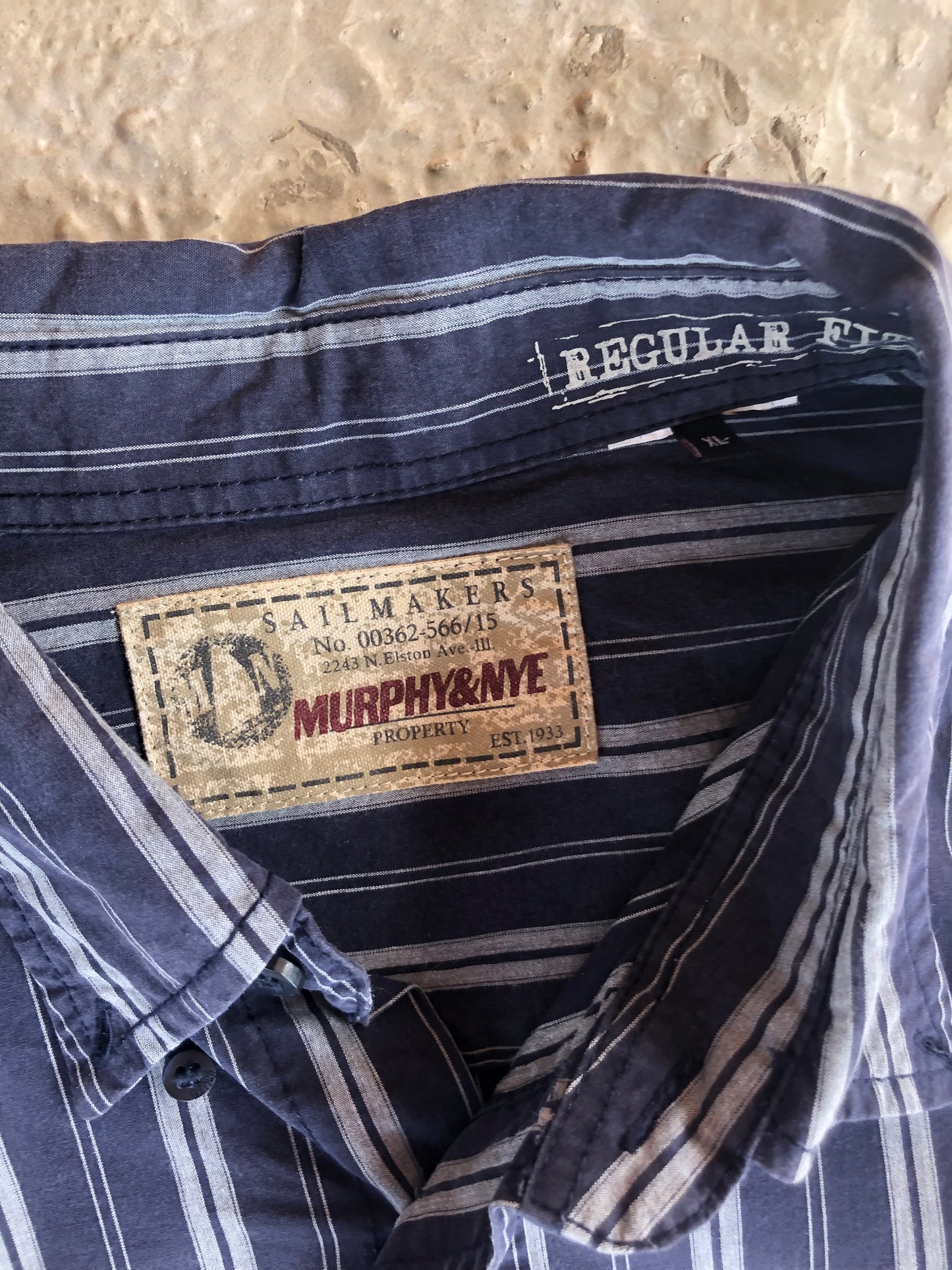 NY crop custom shirt camicia - L/XL