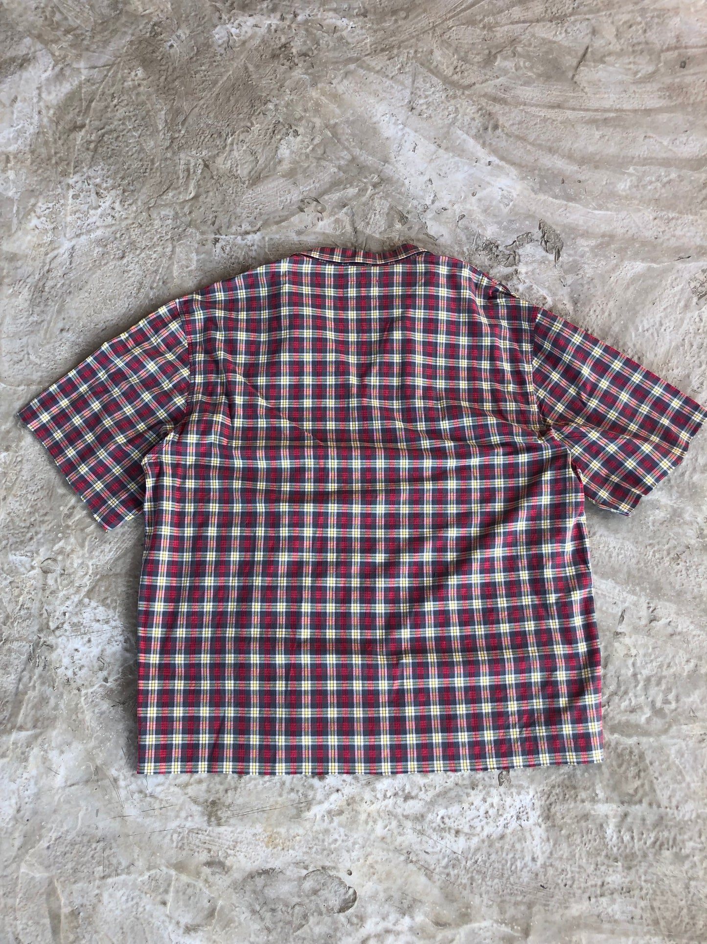 NY crop custom shirt camicia - L