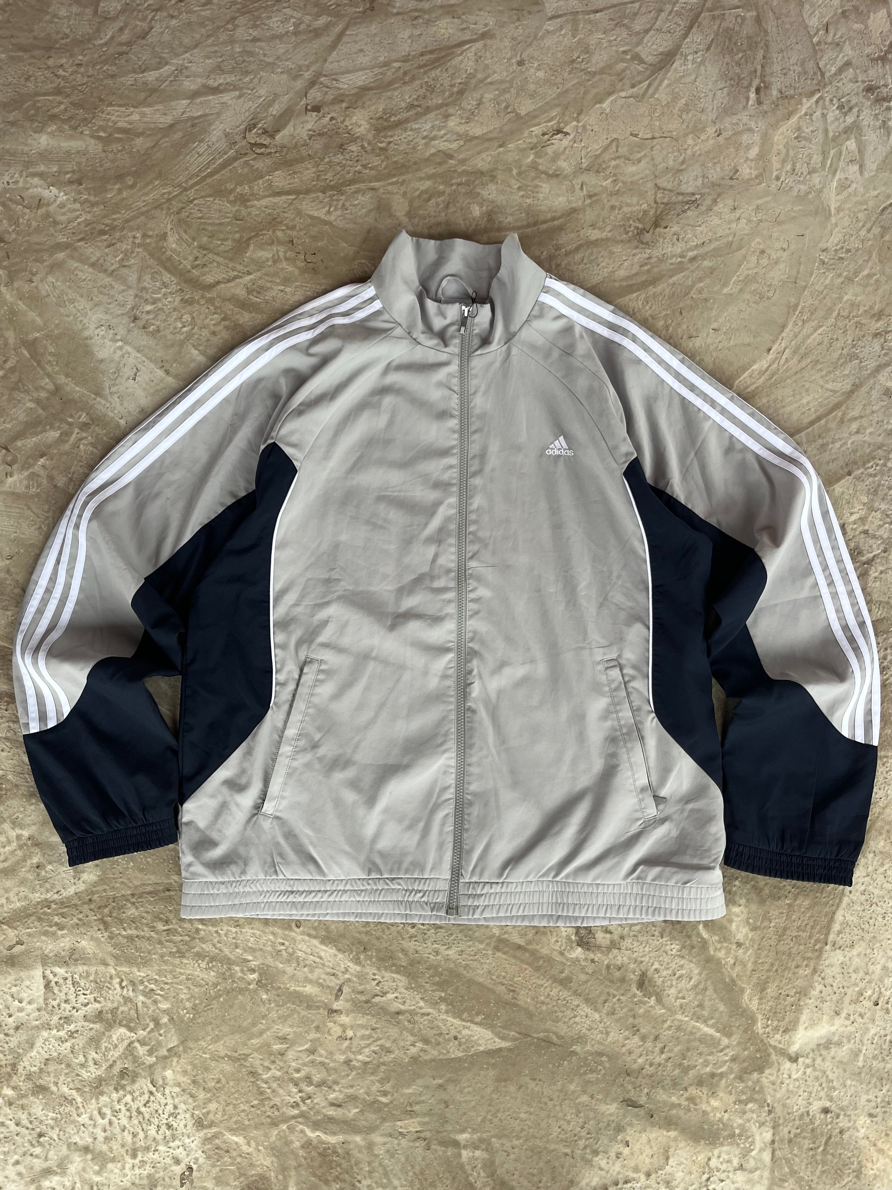 00s Adidas track jacket felpa -XL – Bax y2k vintage