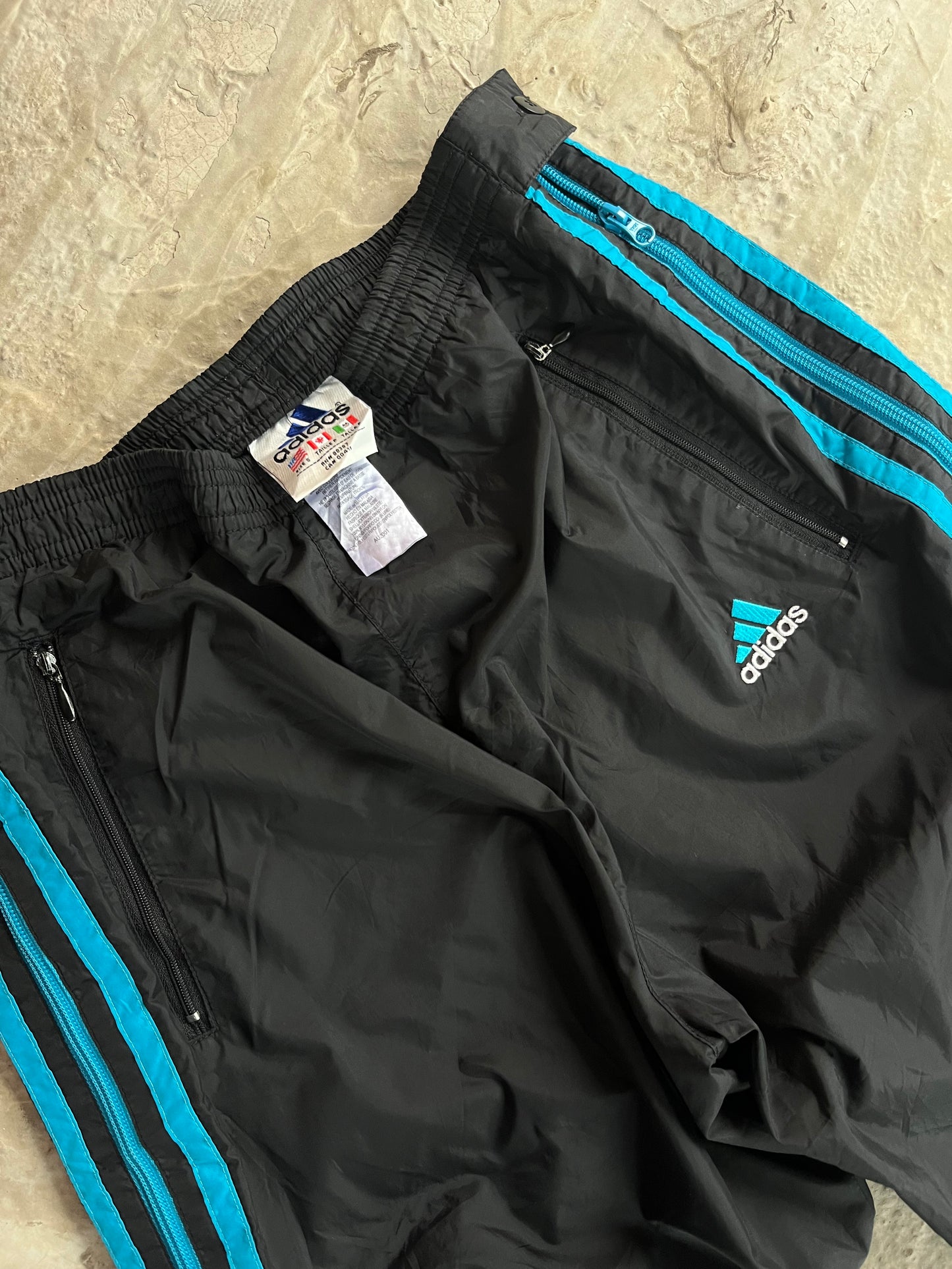00s Adidas track pants tuta - M