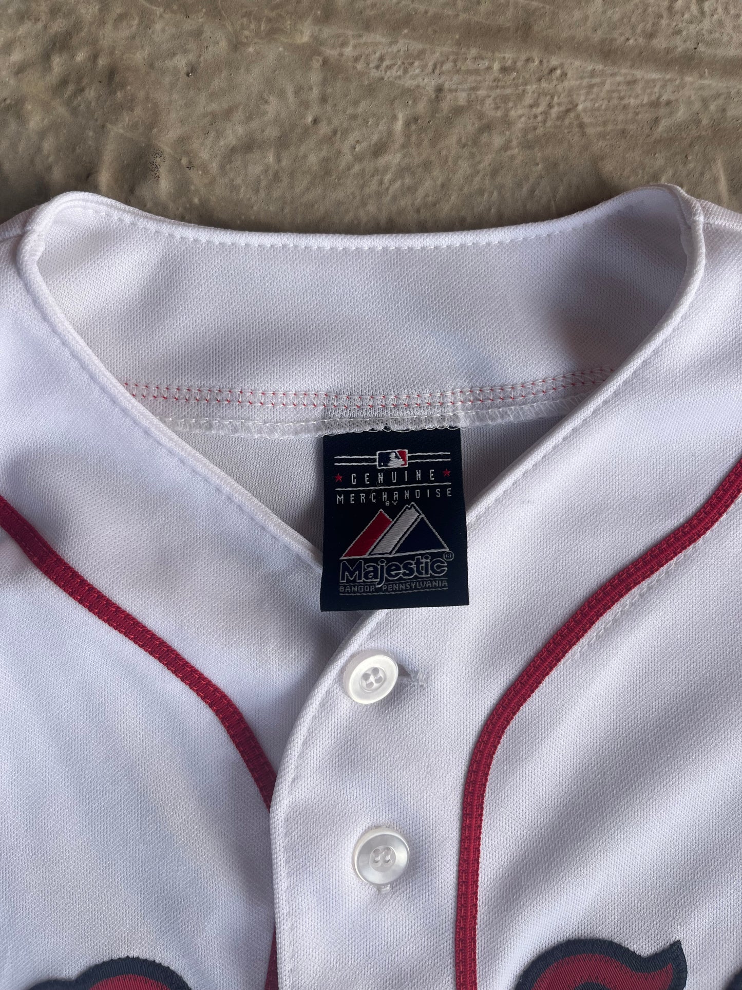 Red Sox x Majestic mlb baseball Jersey
