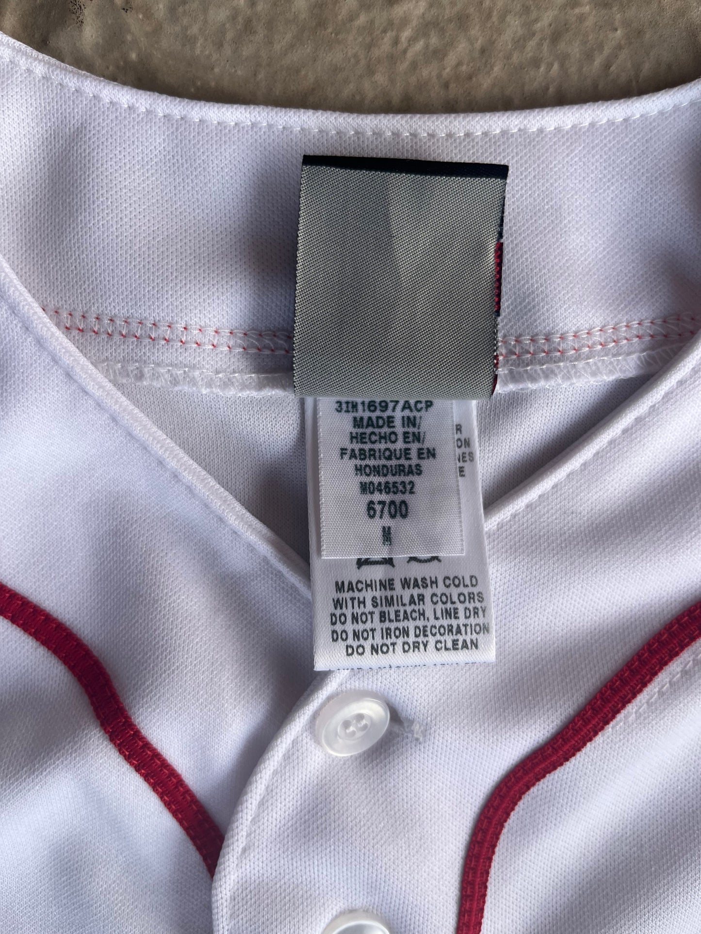 Red Sox x Majestic mlb baseball Jersey