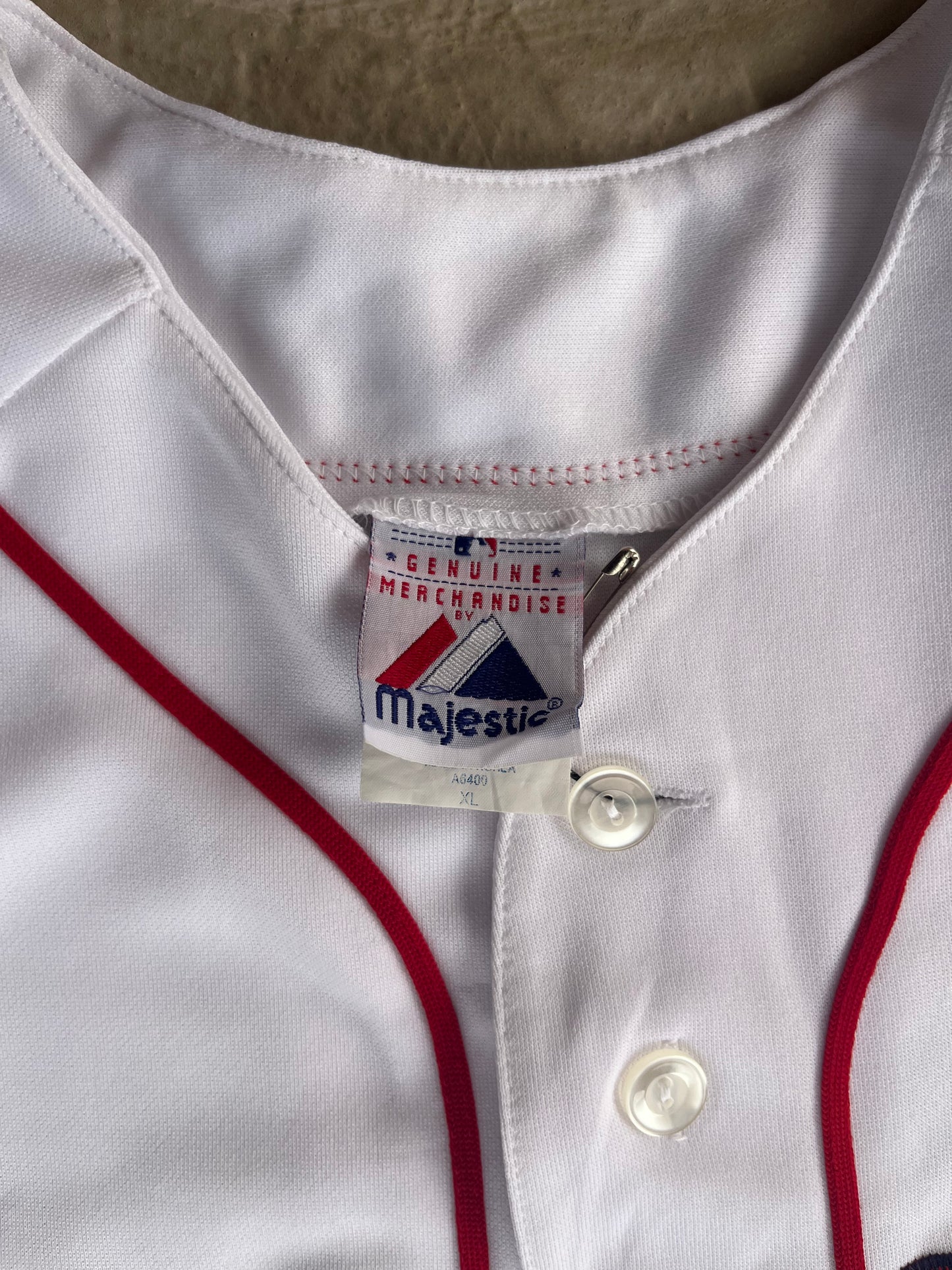 Red Sox x Majestic mlb baseball Jersey