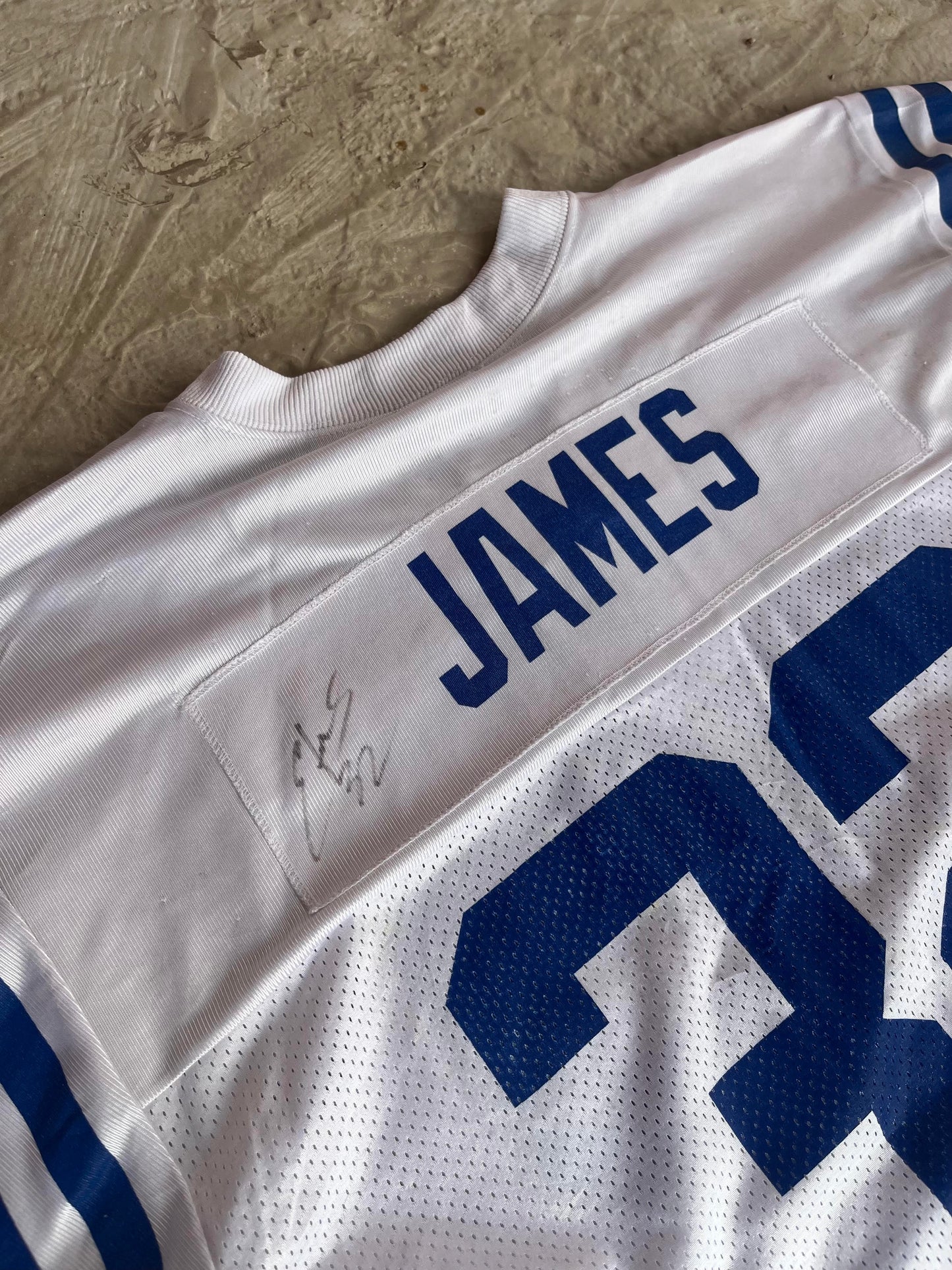 Indianapolis Colts x Nfl James Edgerring Jersey Signed