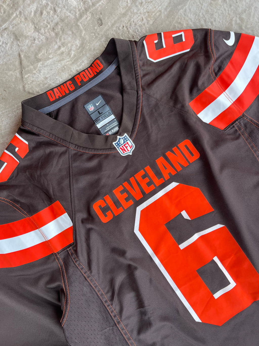 Jersey NFL Nike Cleveland Browns Baker Mayfield - L