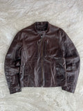 Vintage Real Leather Jacket | Giacca vera pelle - L