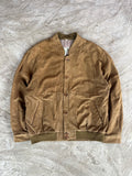 Vintage Real Suede Leather Jacket | Giacca vera pelle scamosciata - XL/XXL