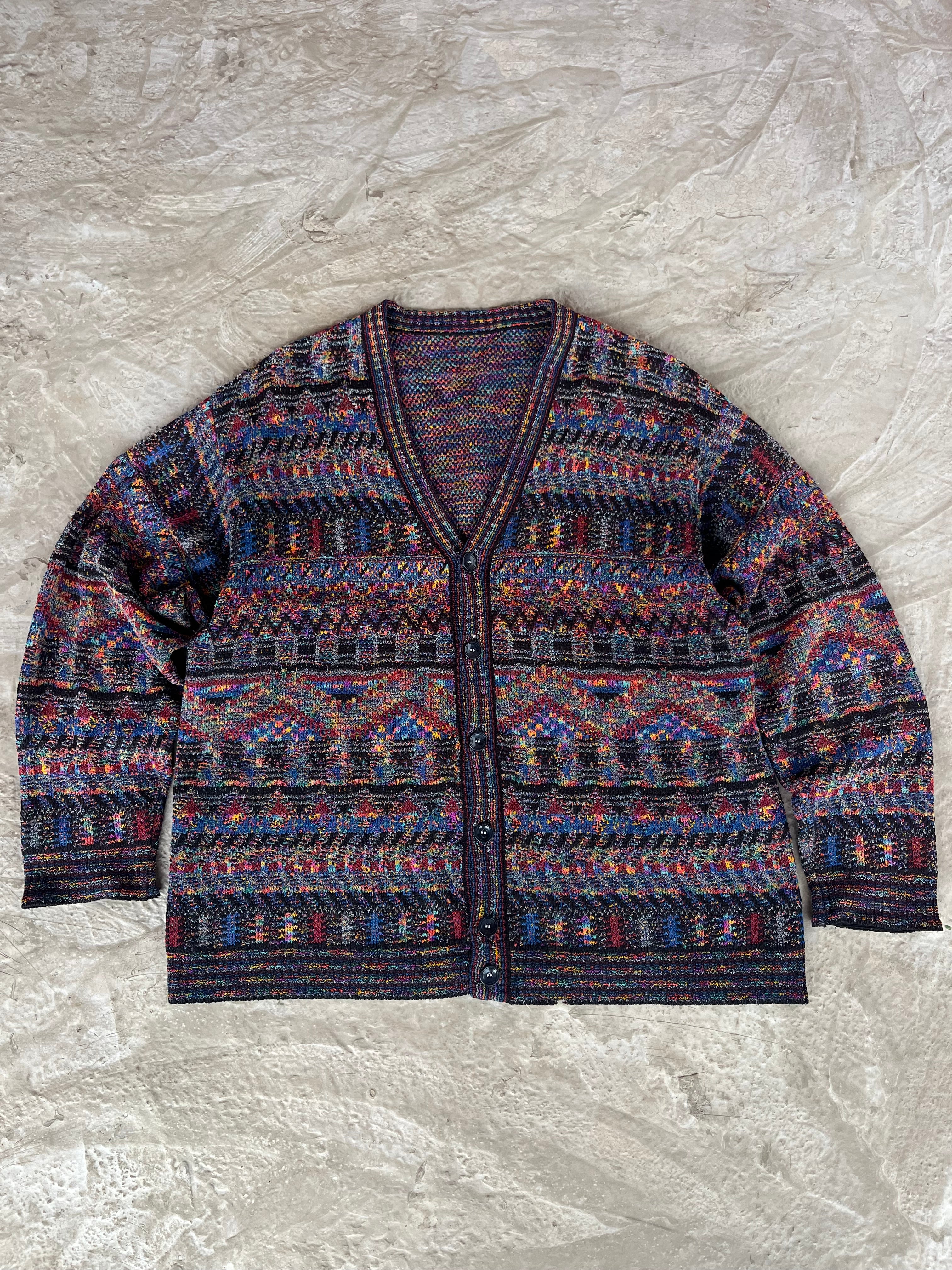 90s vintage cardigan - XL
