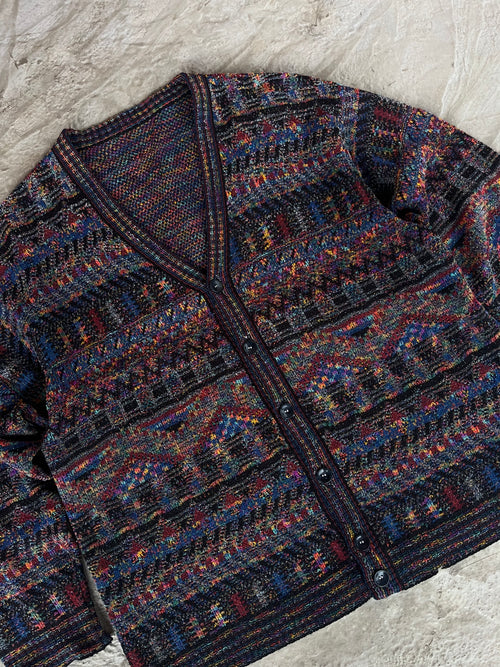 90s vintage cardigan - XL