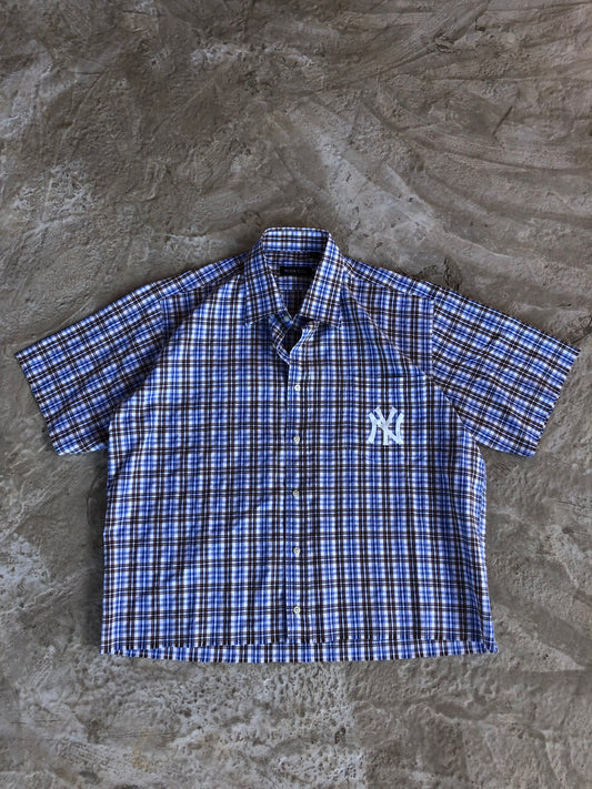 NY crop custom shirt camicia - L/XL