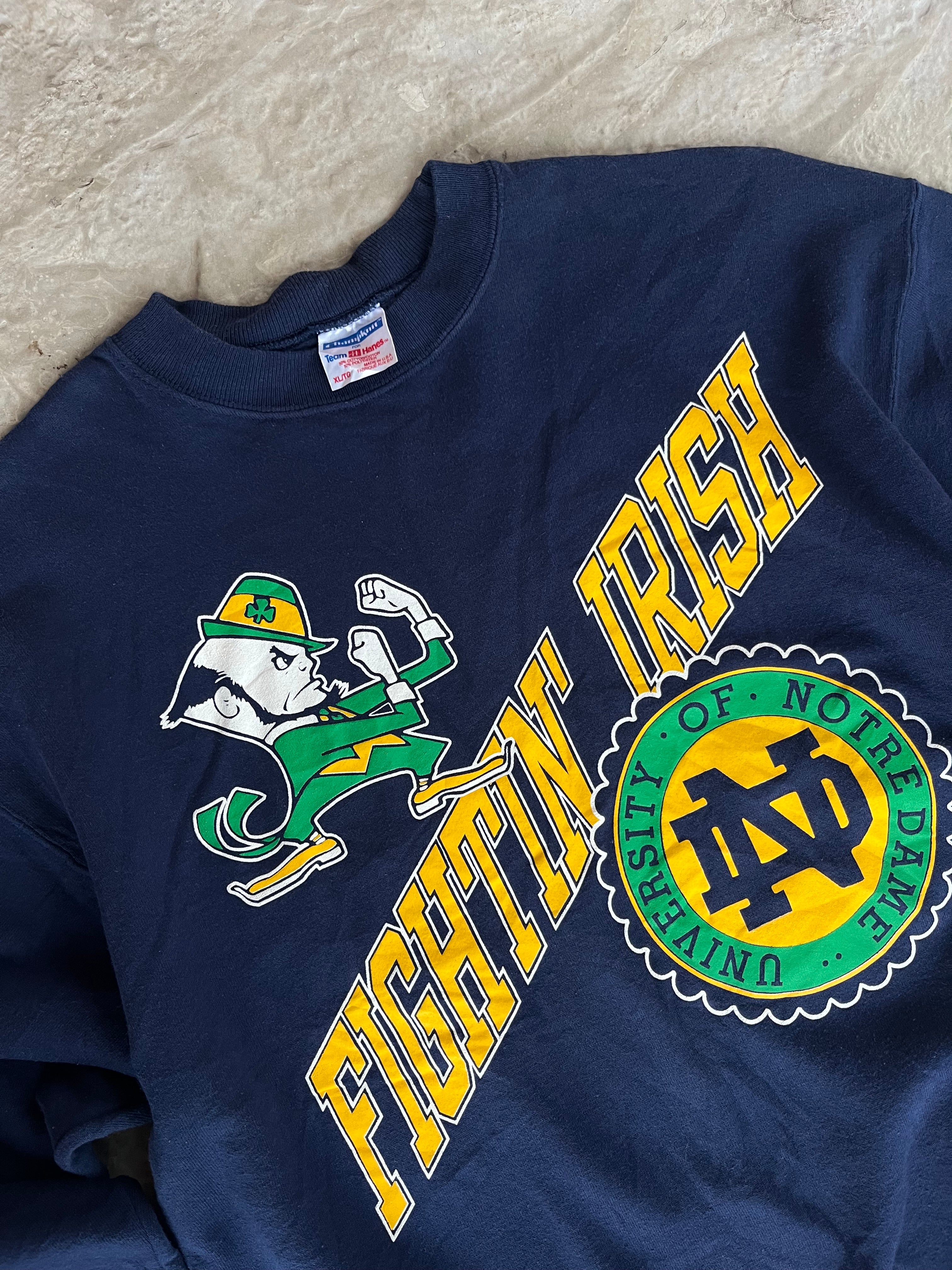 USA Fighting Irish Sweatshirt felpa - XL