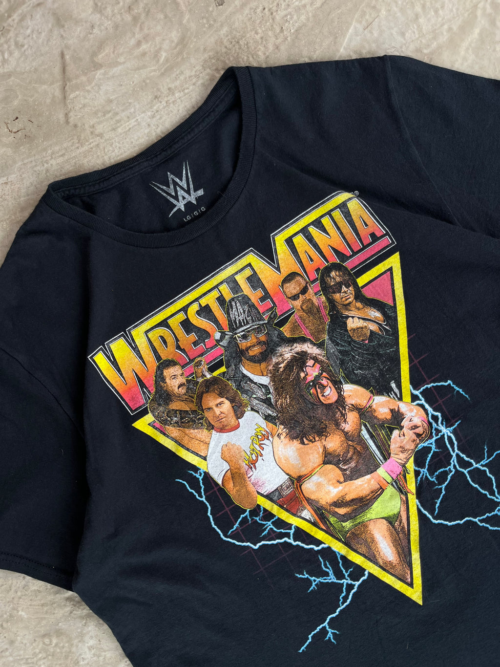 T-shirt WWE WrestleMania - L