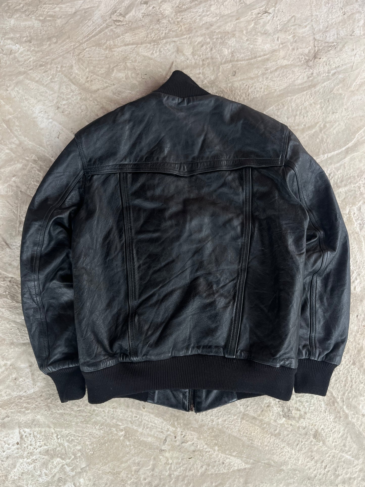 Vintage Real Leather Jacket | Giacca vera pelle - M/L