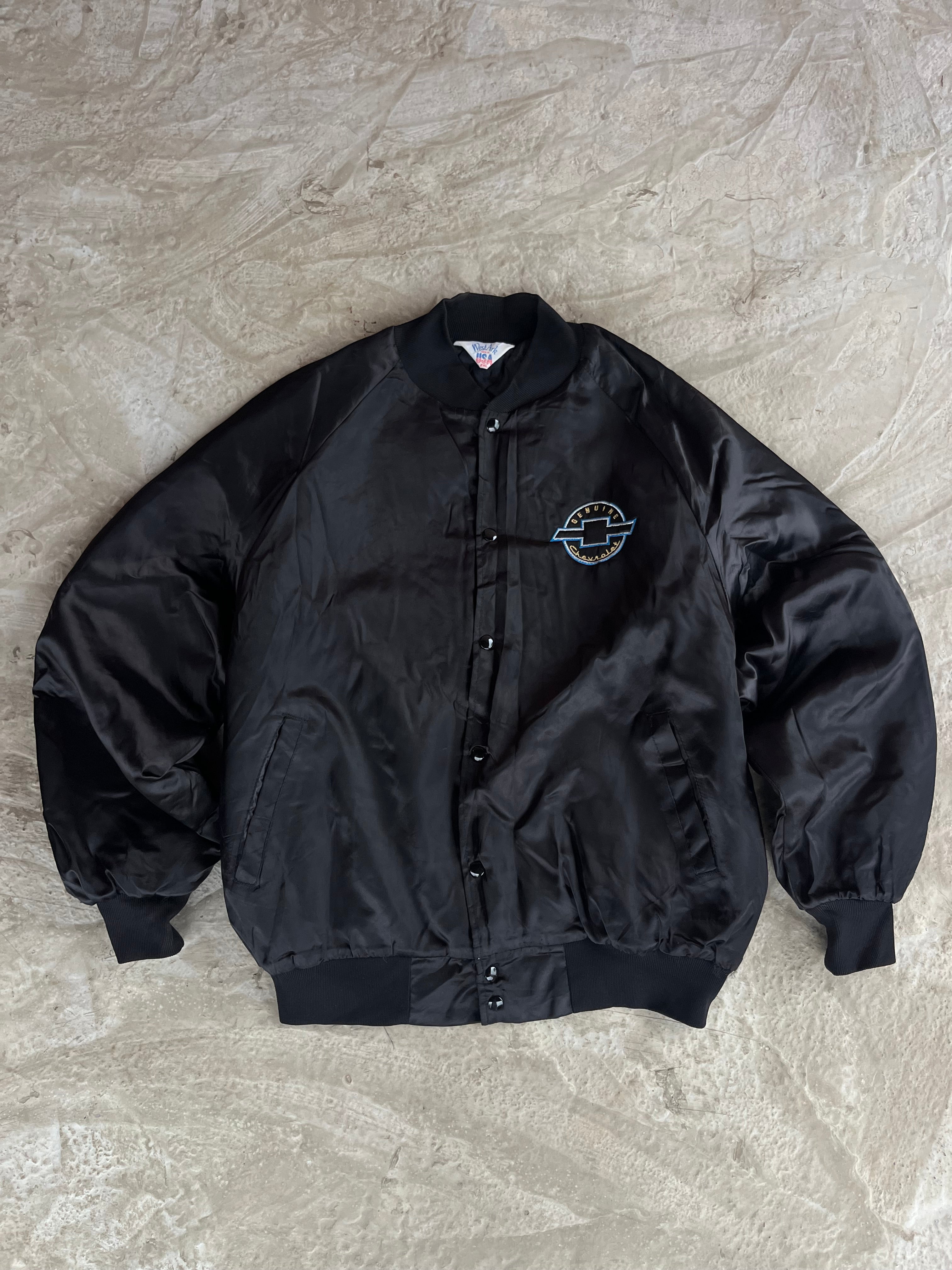 Genuine Chevrolet West Ark USA varsity Jacket bomber - L-2XL