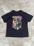 T-shirt WWE Wrestlemania VI Ultimate Warrior & Macho Man - L
