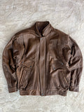 Vintage Real Leather Jacket | Giacca vera pelle - XL