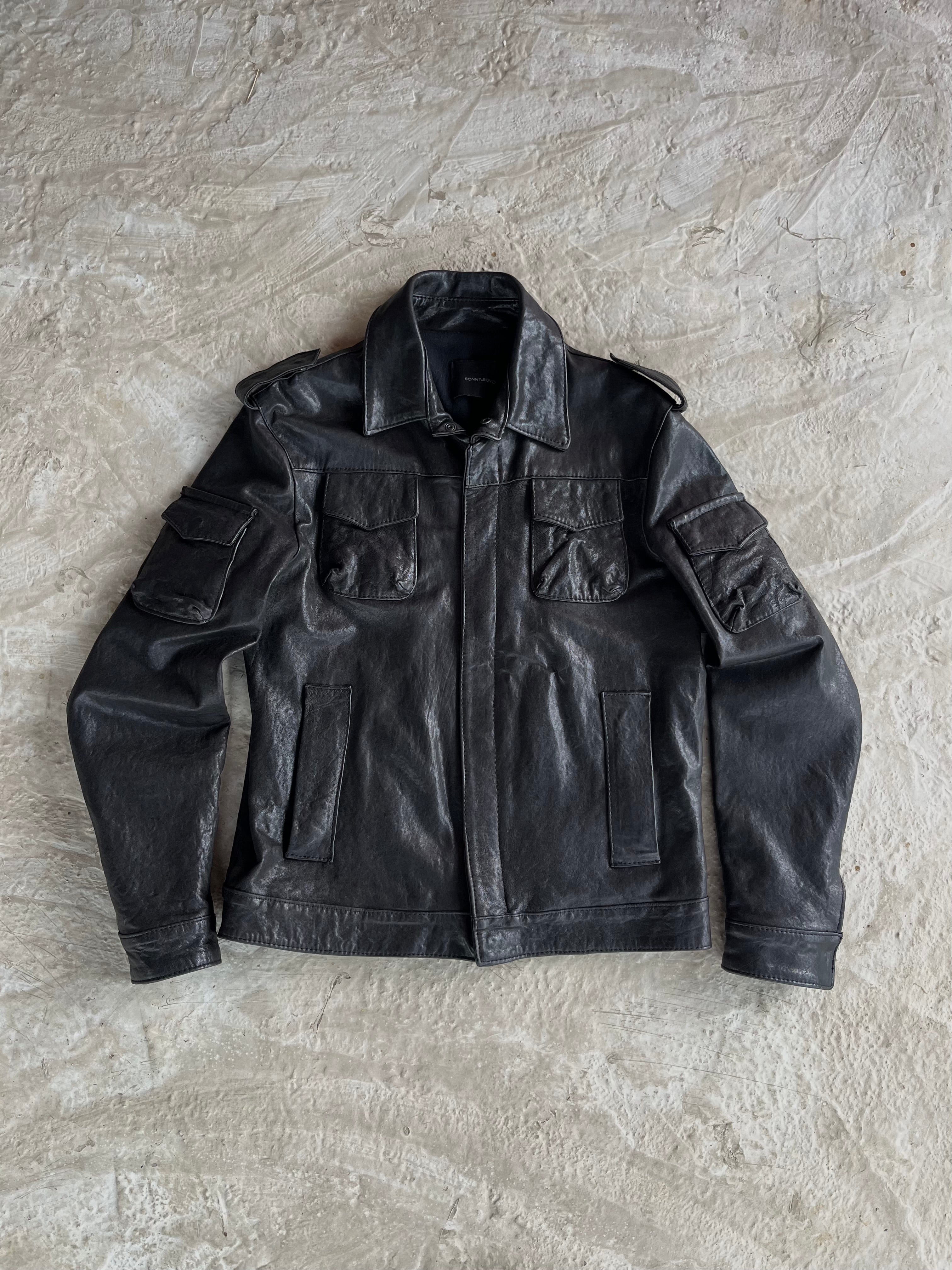 Vintage Real Leather Jacket | Giacca vera pelle