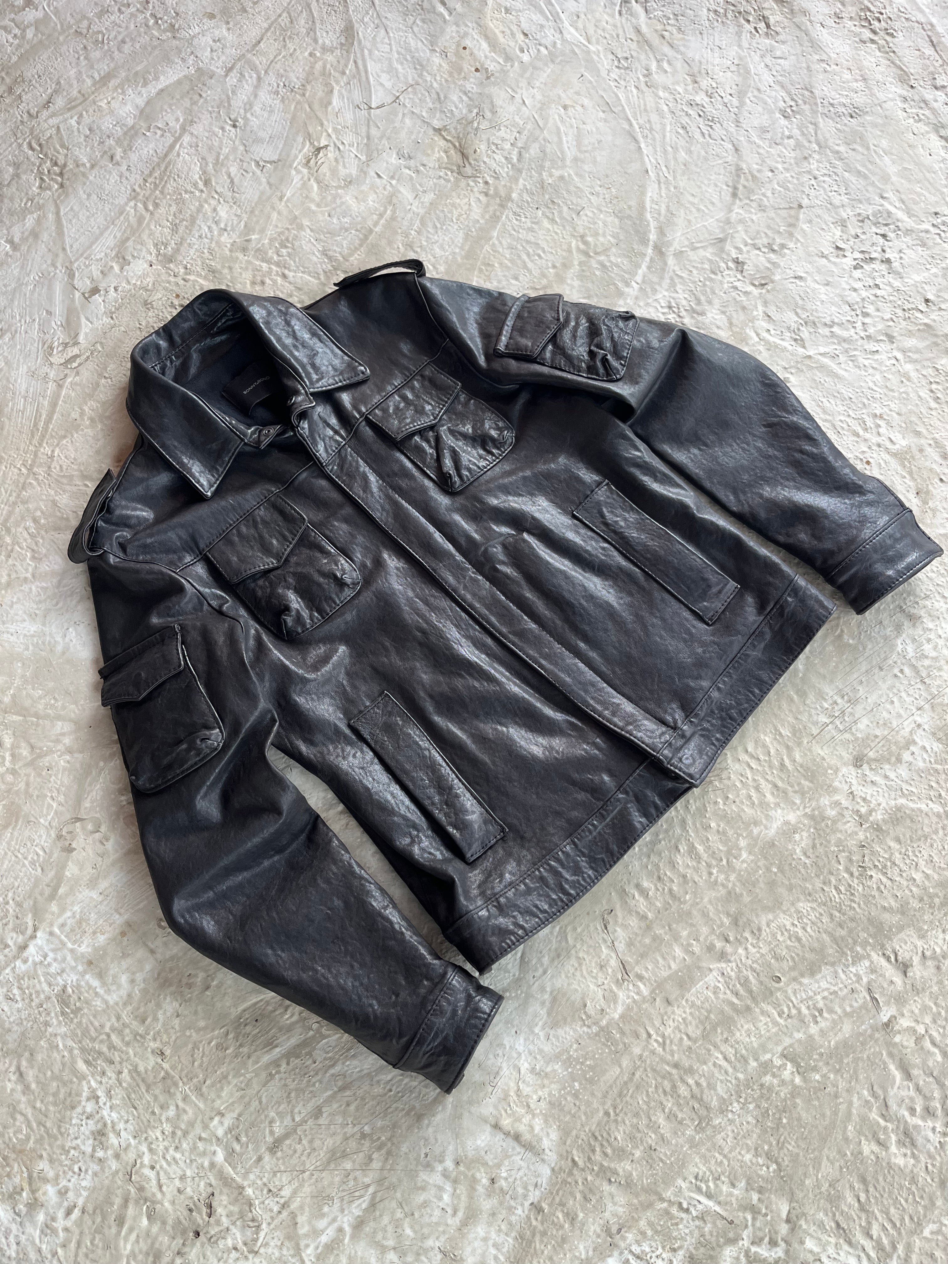 Vintage Real Leather Jacket | Giacca vera pelle