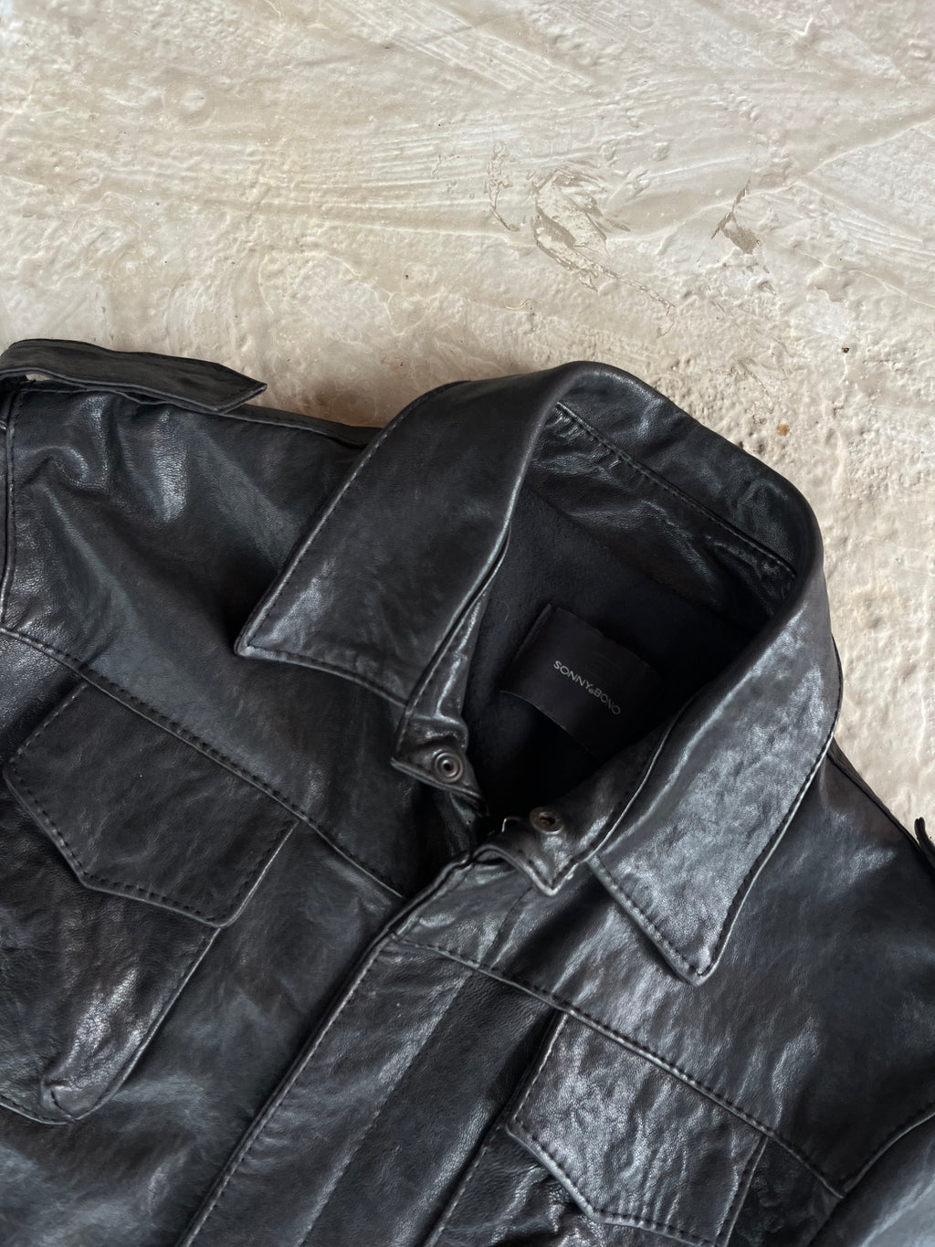 Vintage Real Leather Jacket | Giacca vera pelle
