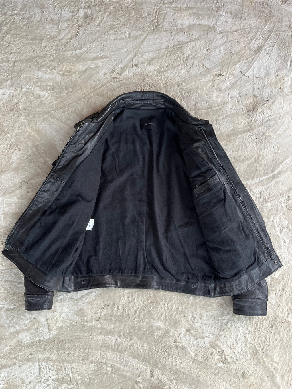 Vintage Real Leather Jacket | Giacca vera pelle