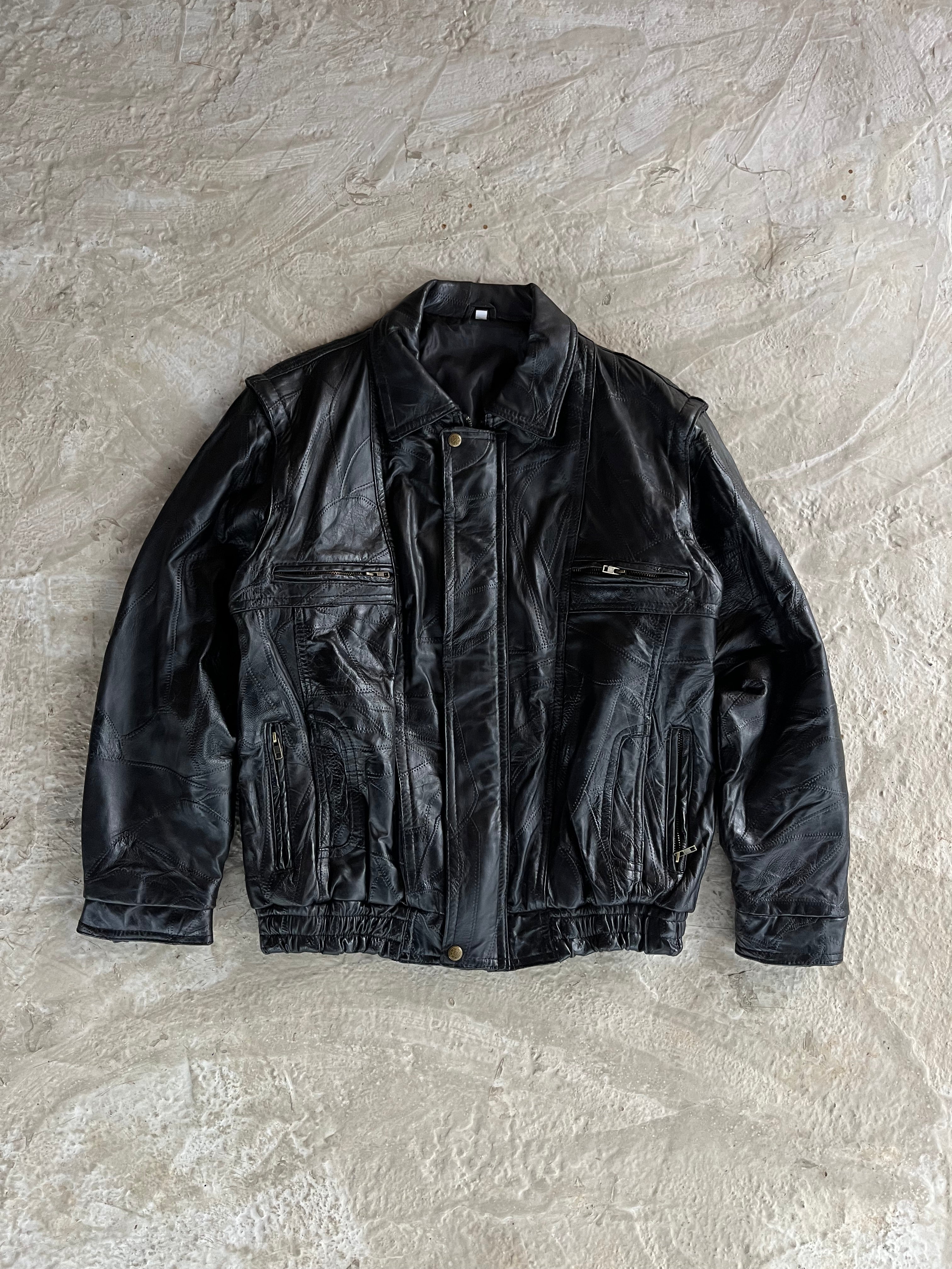 Vintage Real Leather Jacket | Giacca vera pelle