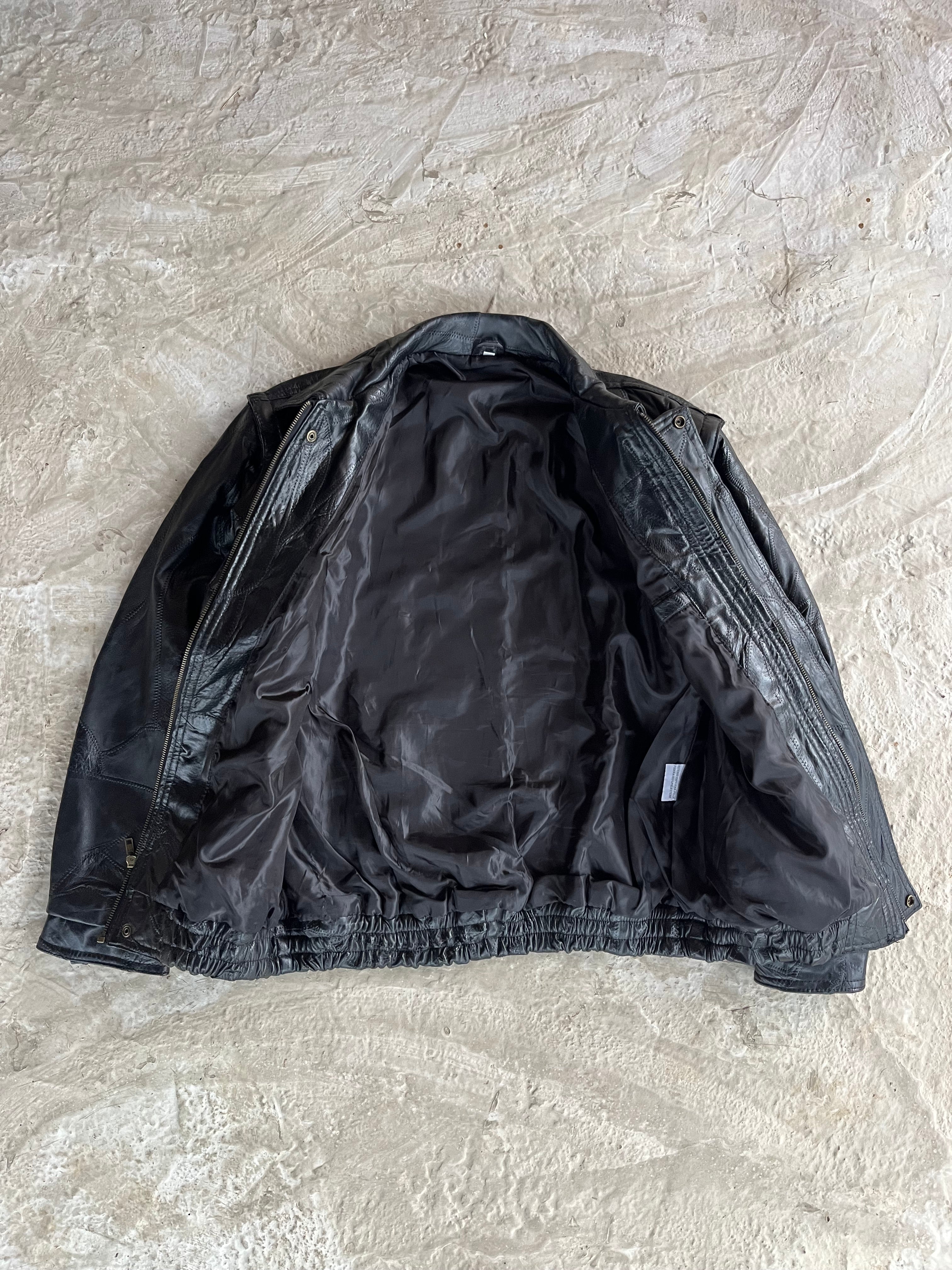 Vintage Real Leather Jacket | Giacca vera pelle