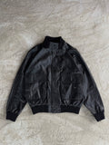 Vintage Real Leather Jacket | Giacca vera pelle