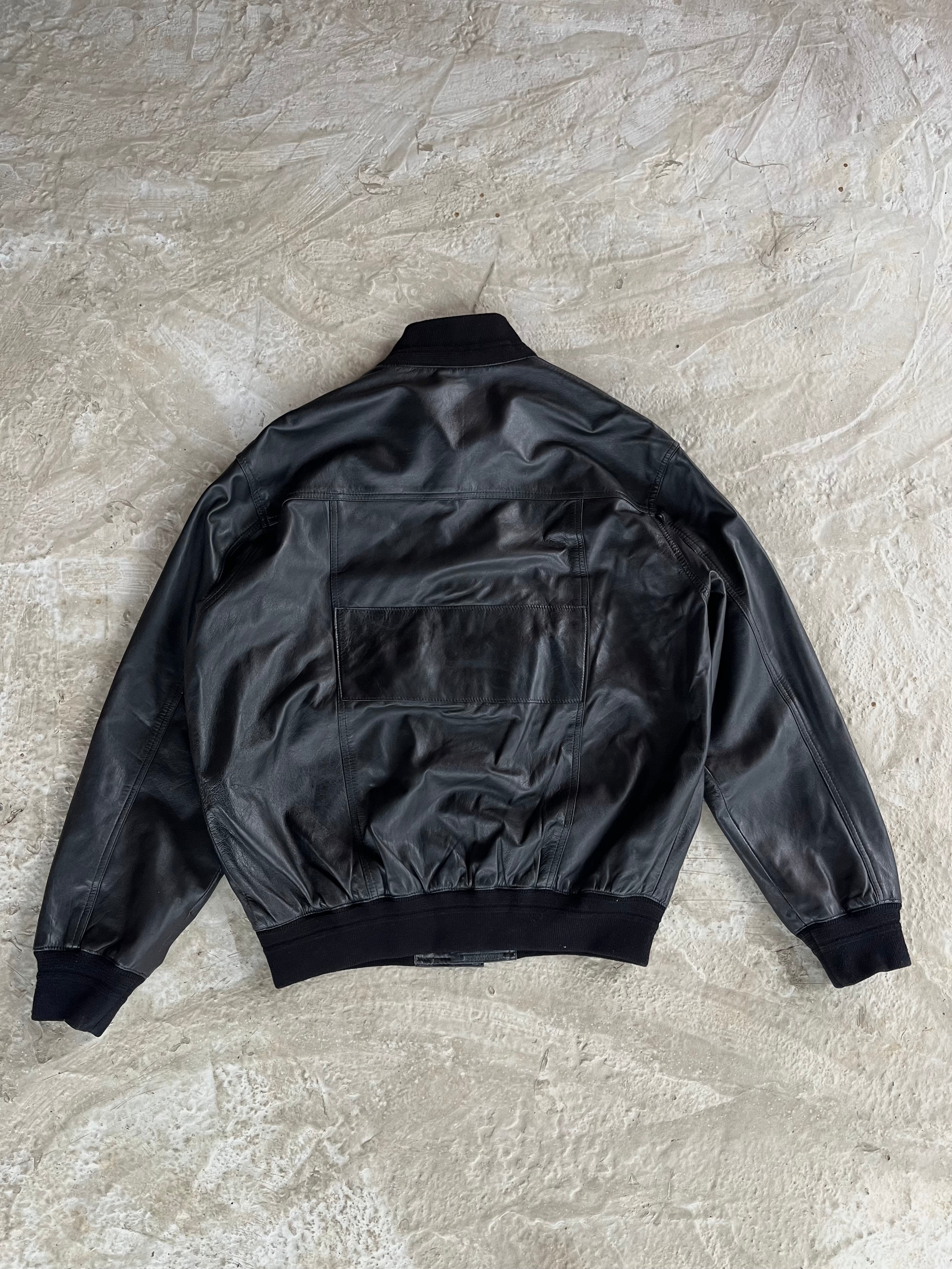 Vintage Real Leather Jacket | Giacca vera pelle