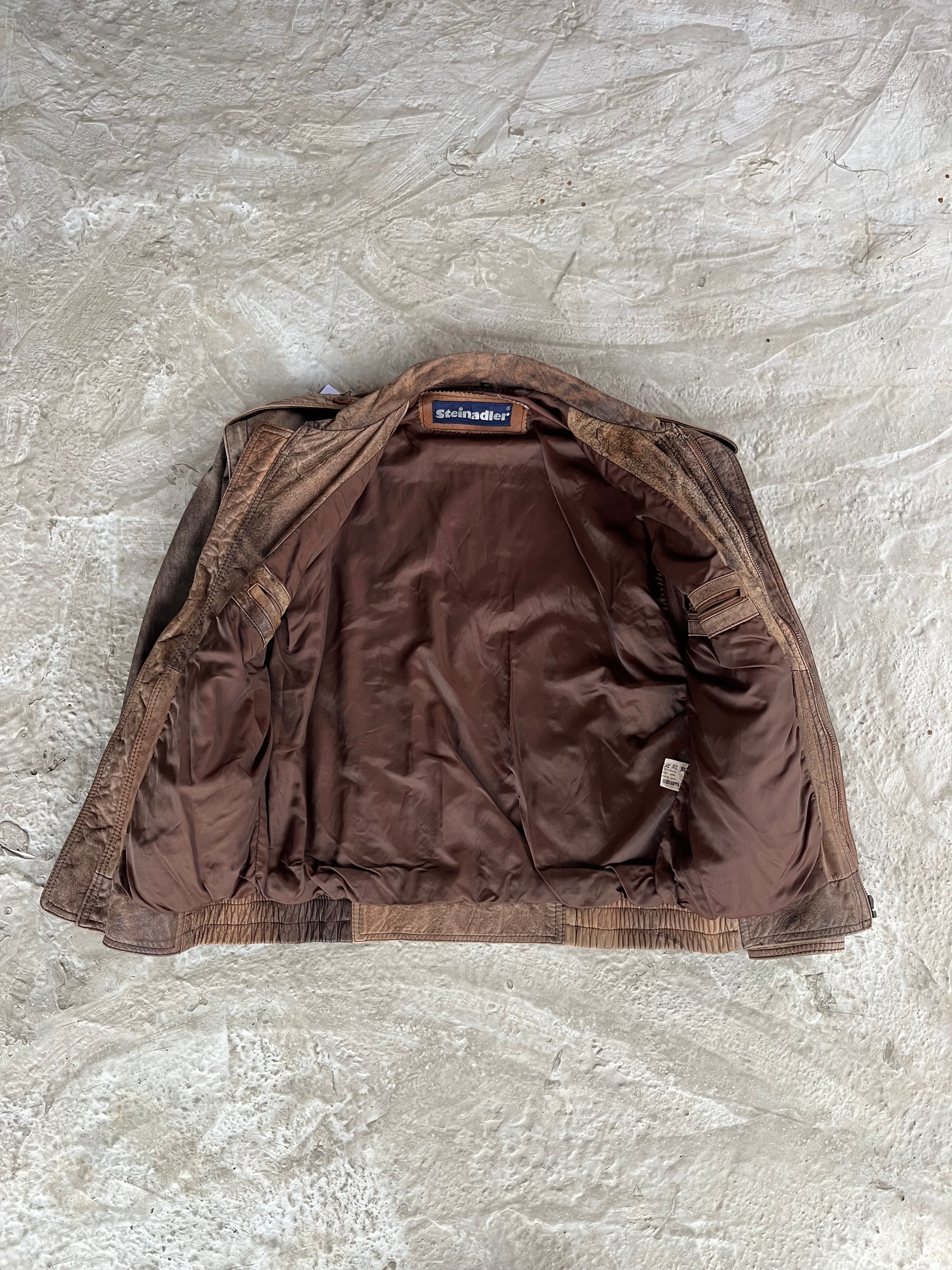 Vintage Real Leather Jacket | Giacca vera pelle