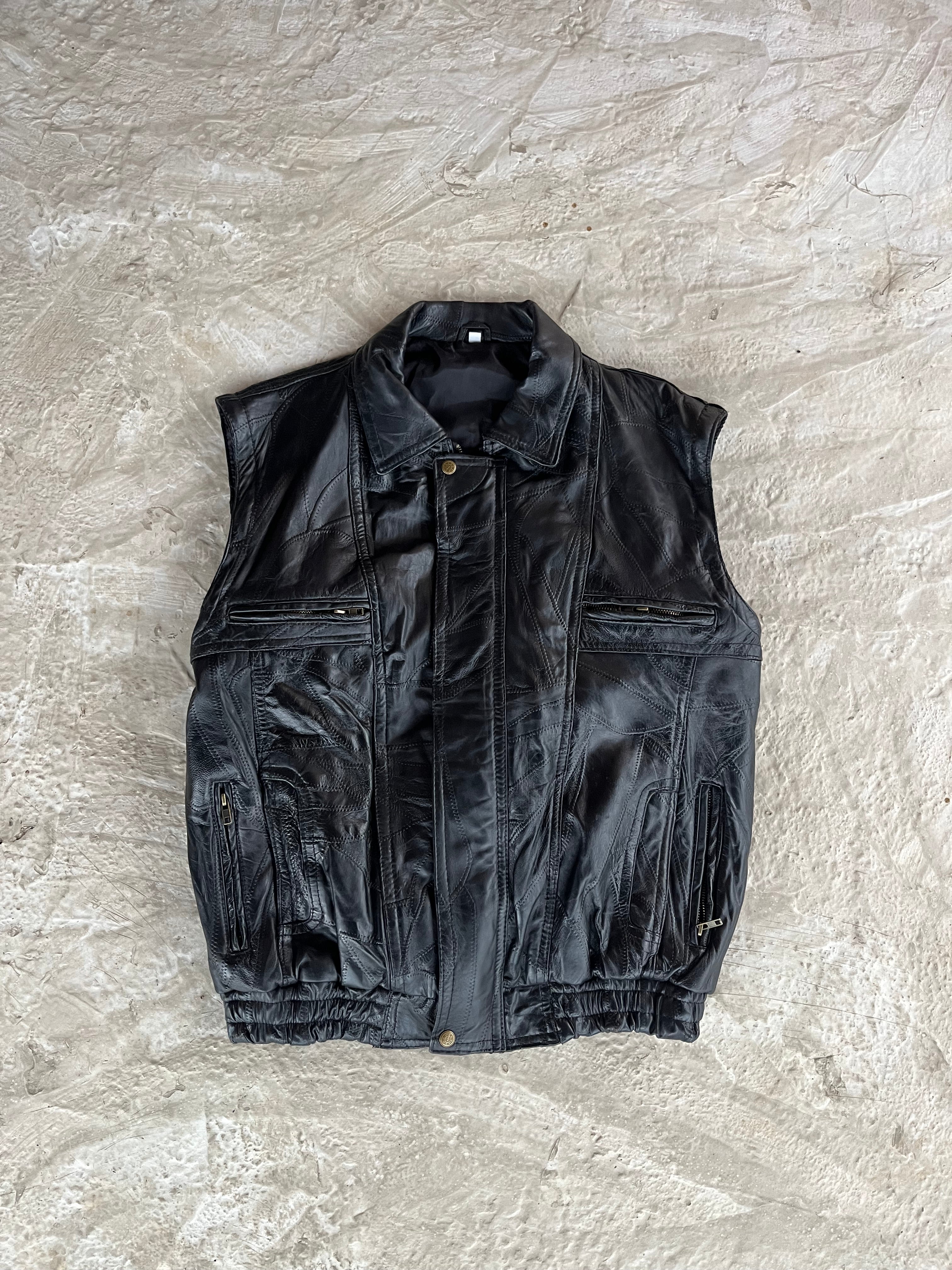 Vintage Real Leather Jacket | Giacca vera pelle