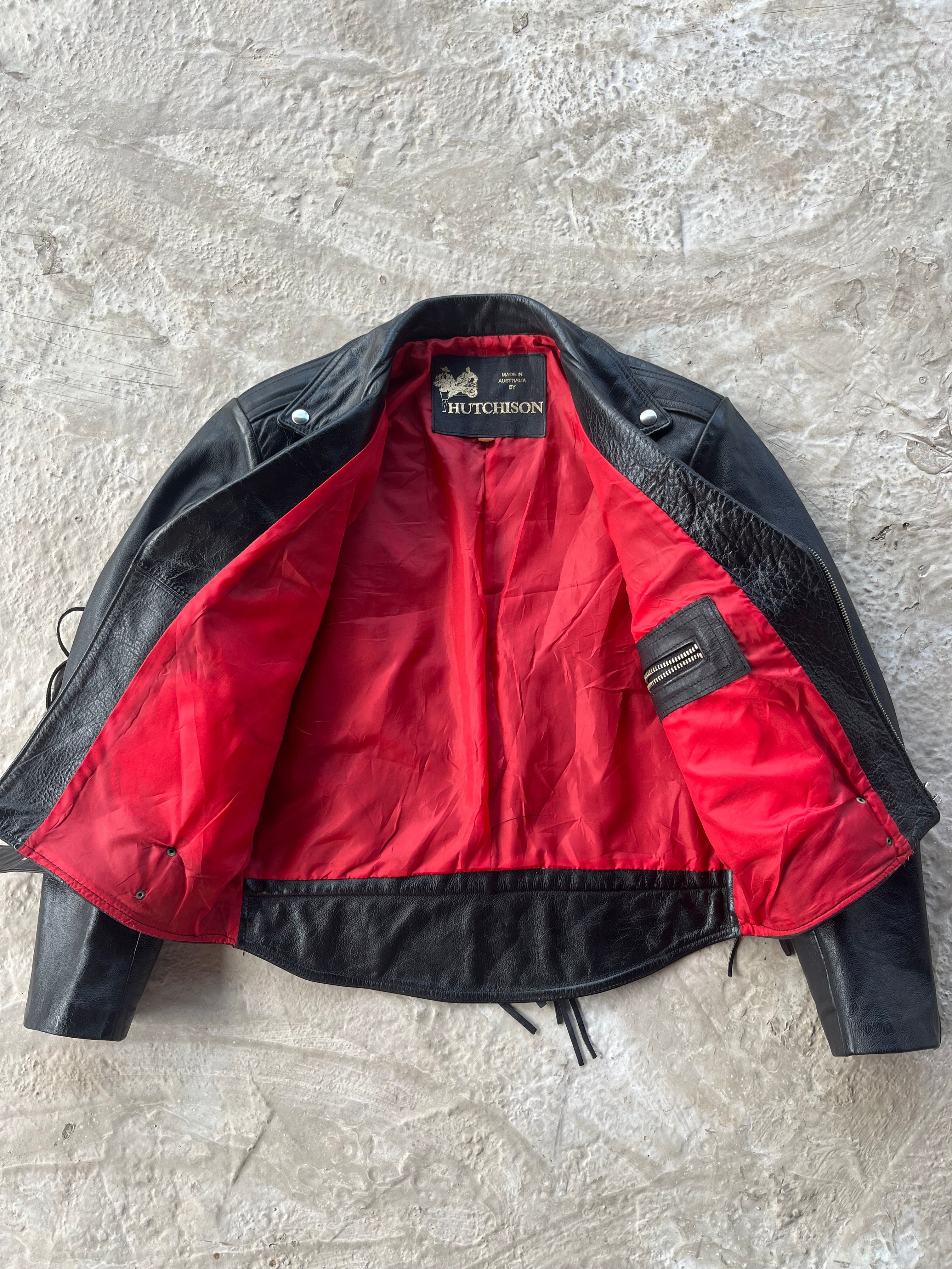 Vintage Real Leather Fringes Jacket | Giacca Chiodo vera pelle Frangie