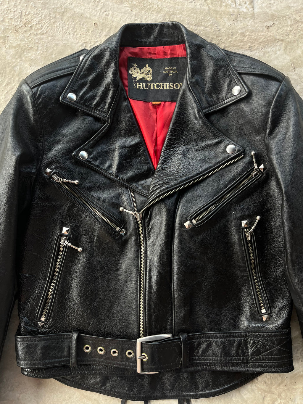 Vintage Real Leather Fringes Jacket | Giacca Chiodo vera pelle Frangie