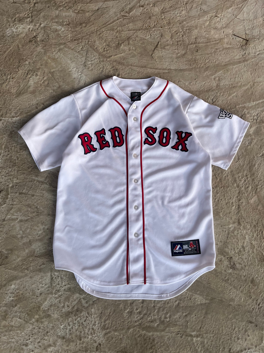 Red Sox x Majestic mlb baseball jersey