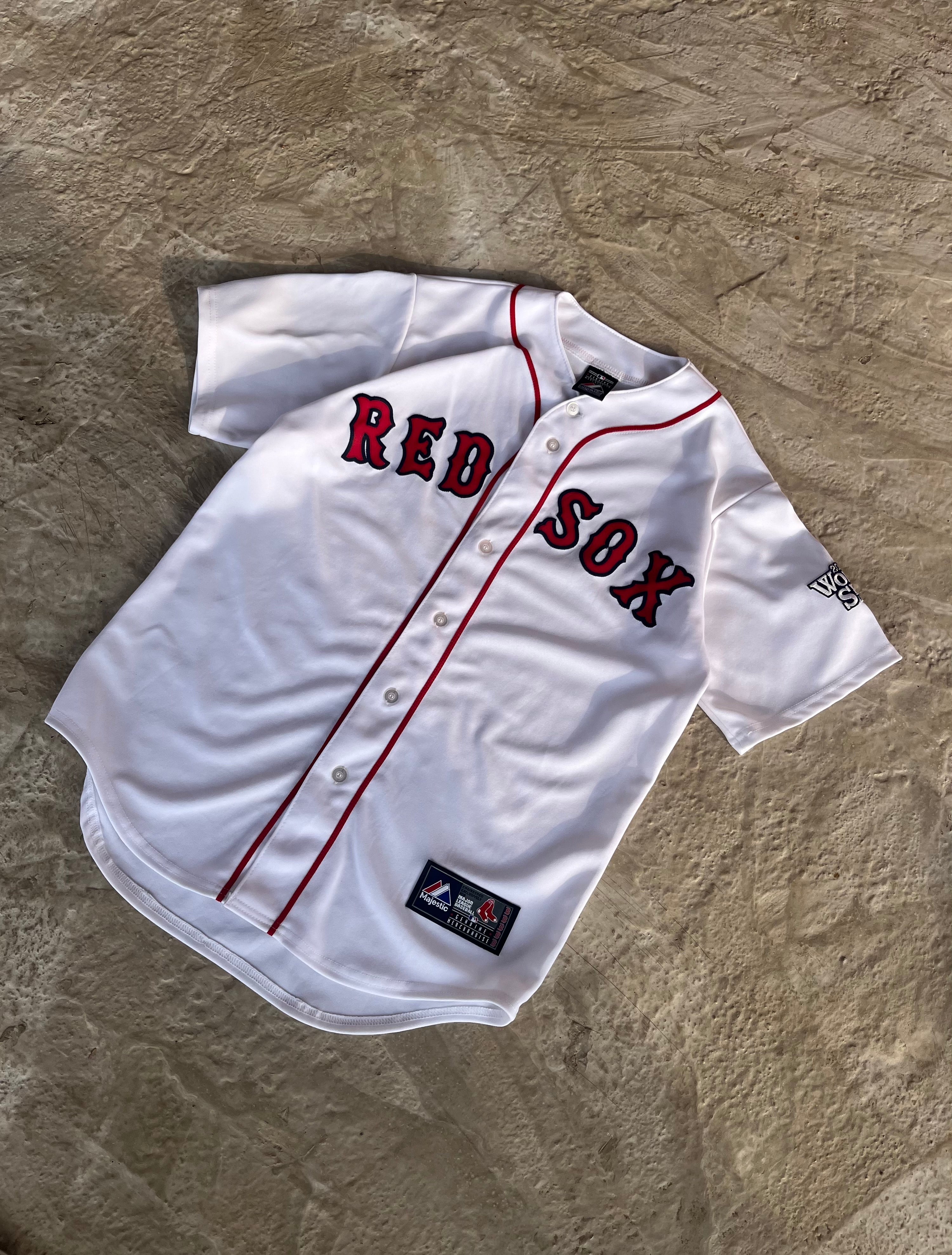 Red Sox x Majestic mlb baseball jersey
