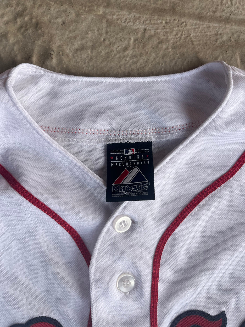 Red Sox x Majestic mlb baseball jersey