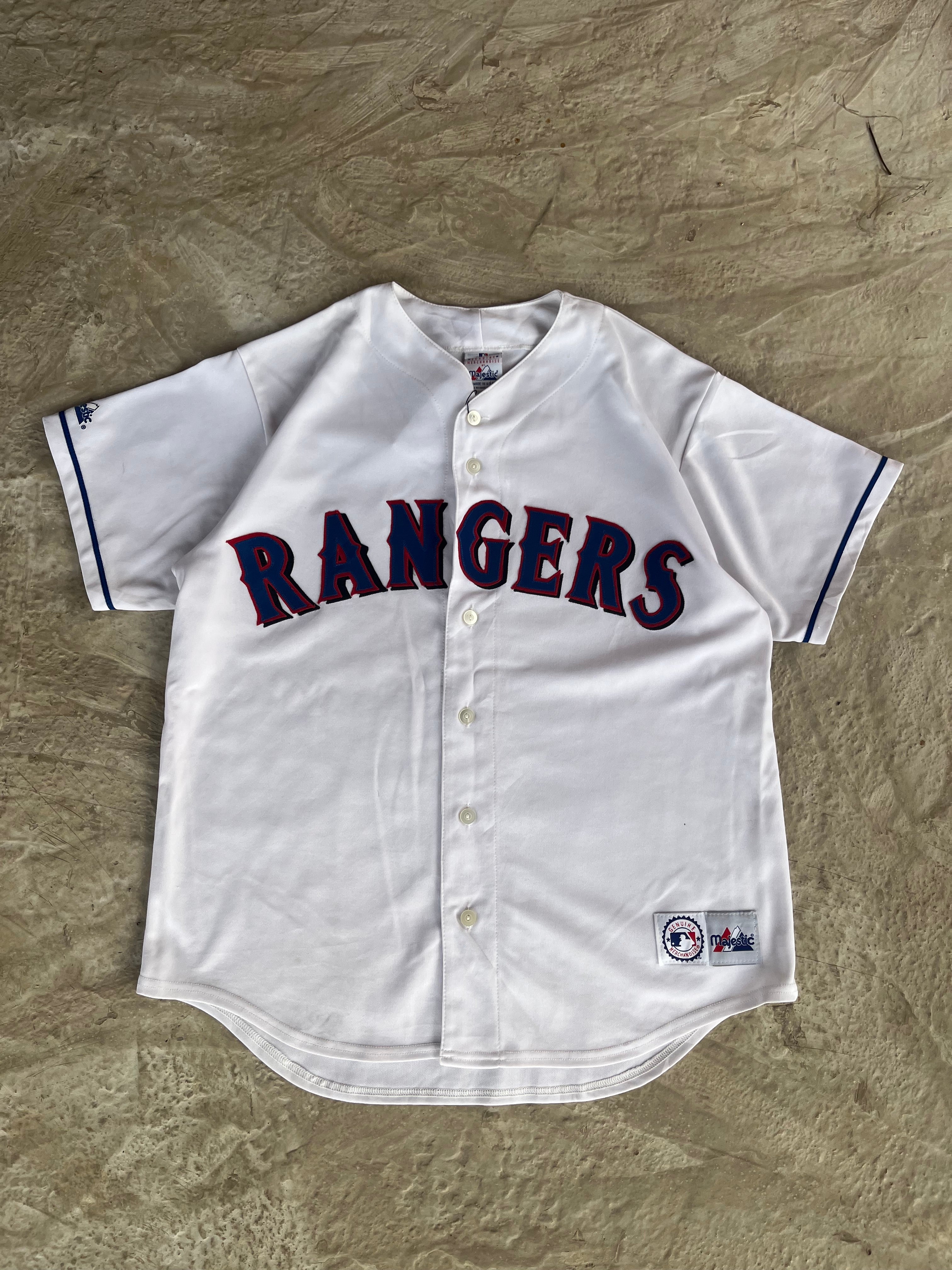 Rangers x Majestic MLB Baseball Jersey
