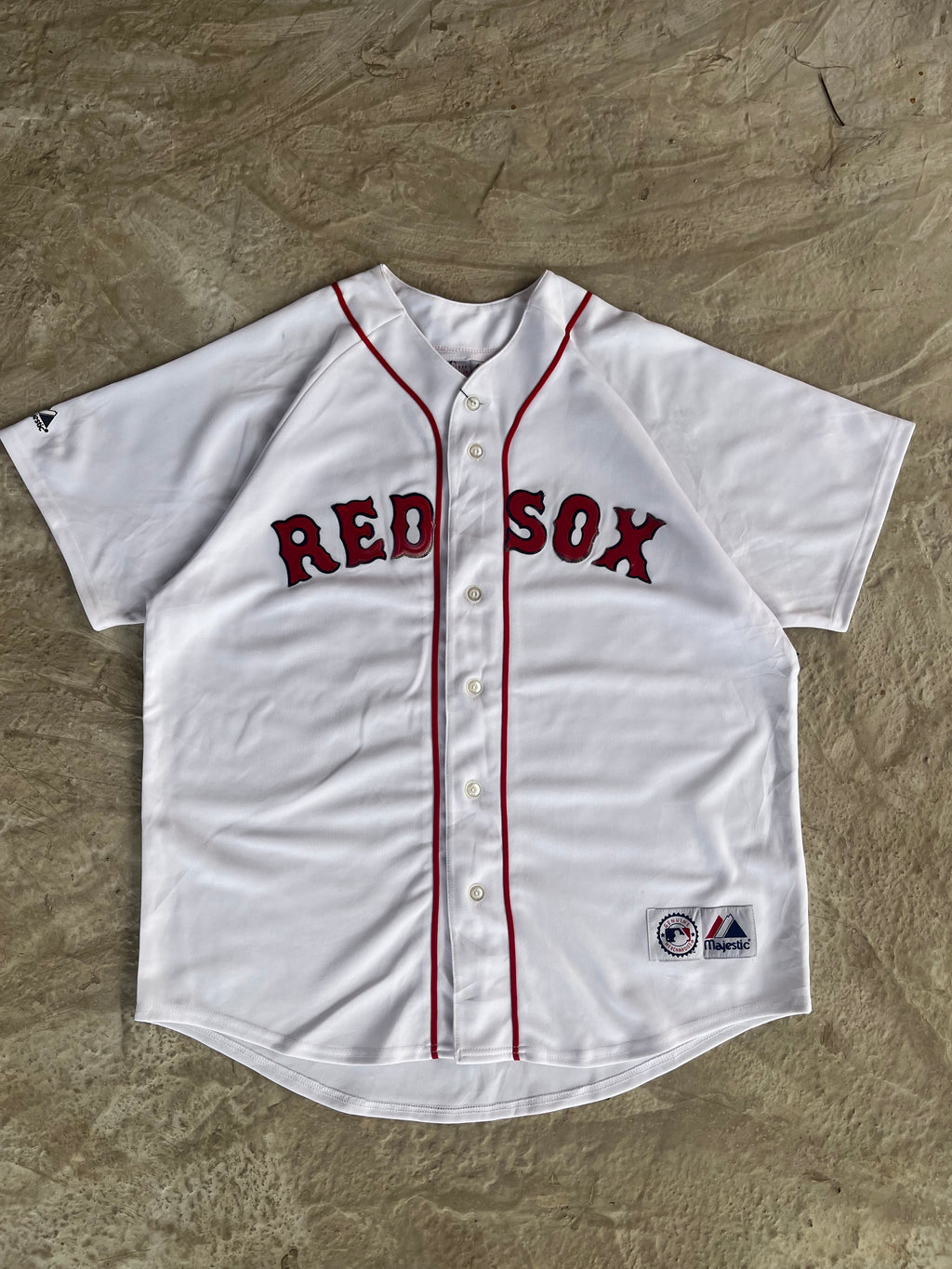 Red Sox x Majestic mlb baseball jersey