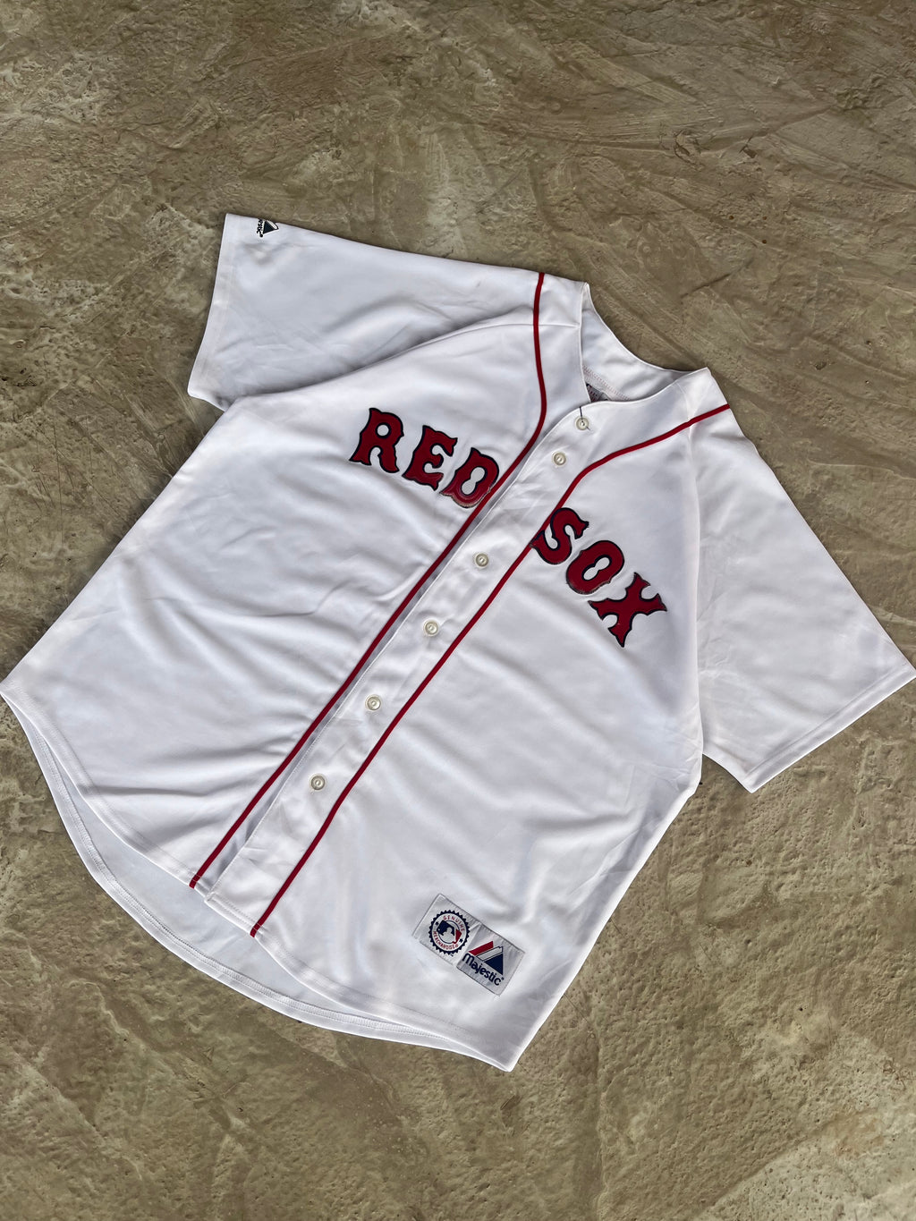 Red Sox x Majestic mlb baseball jersey