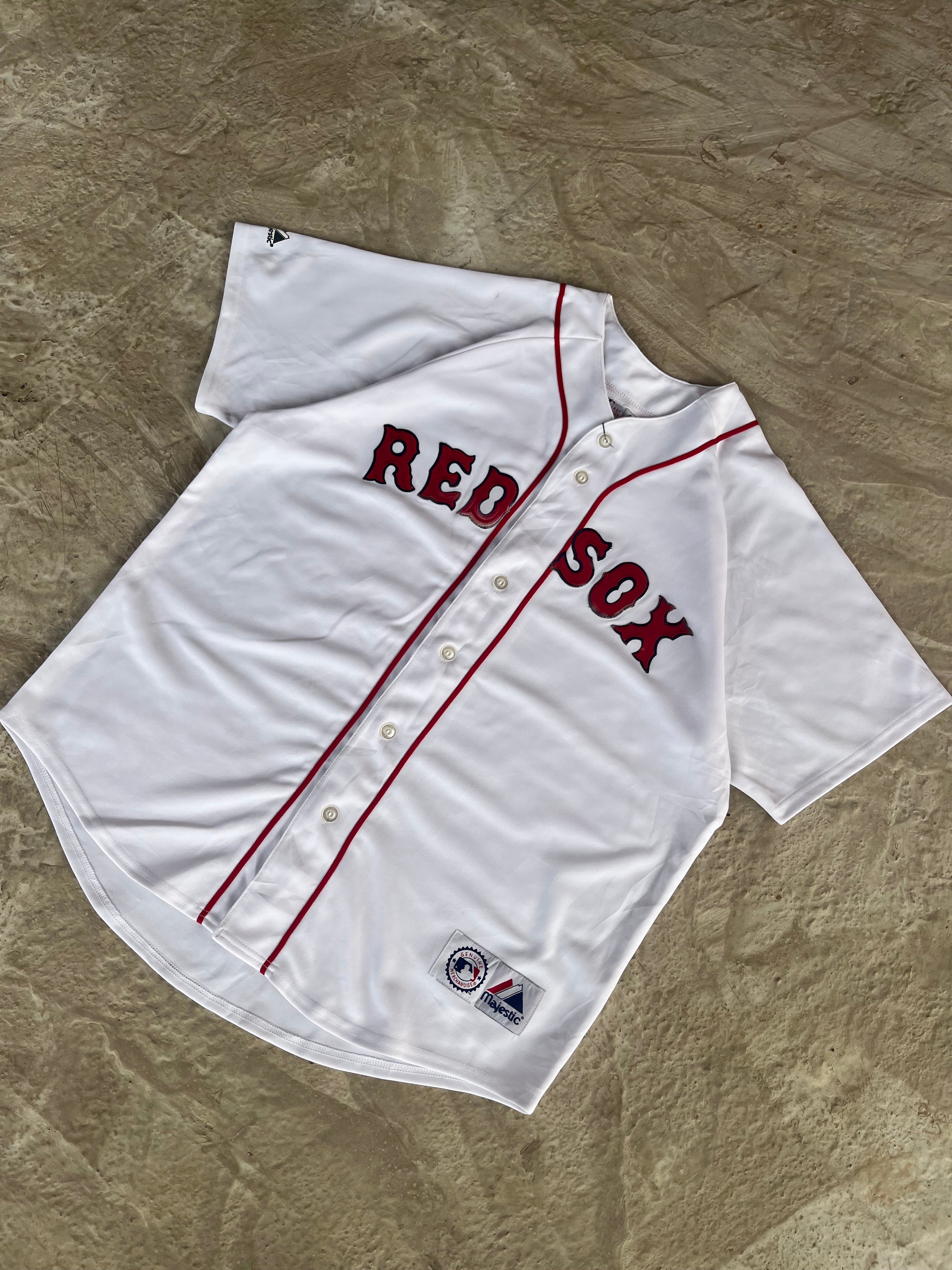 Red Sox x Majestic mlb baseball jersey