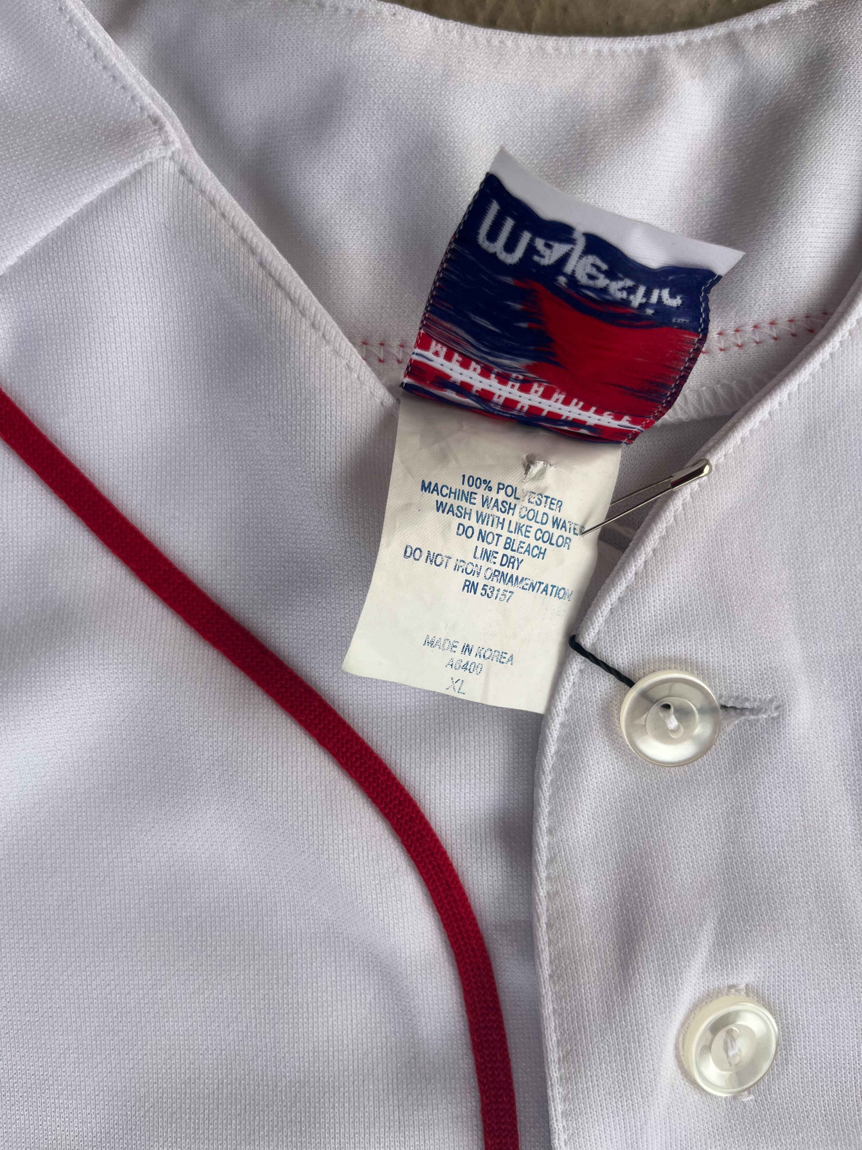 Red Sox x Majestic mlb baseball jersey