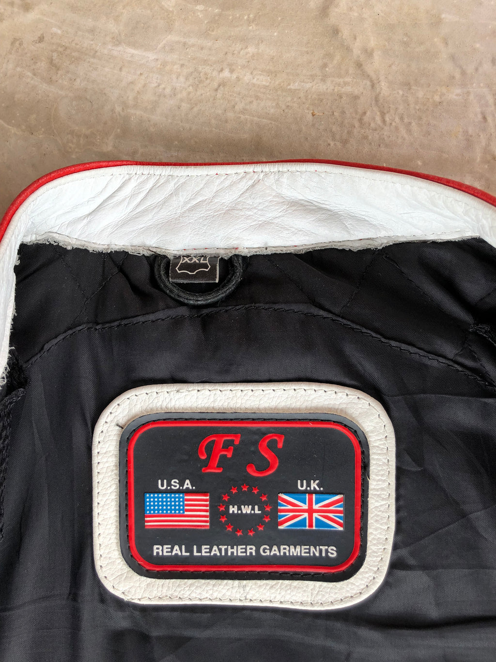 Vintage Racing Jacket Real Leather Repsol