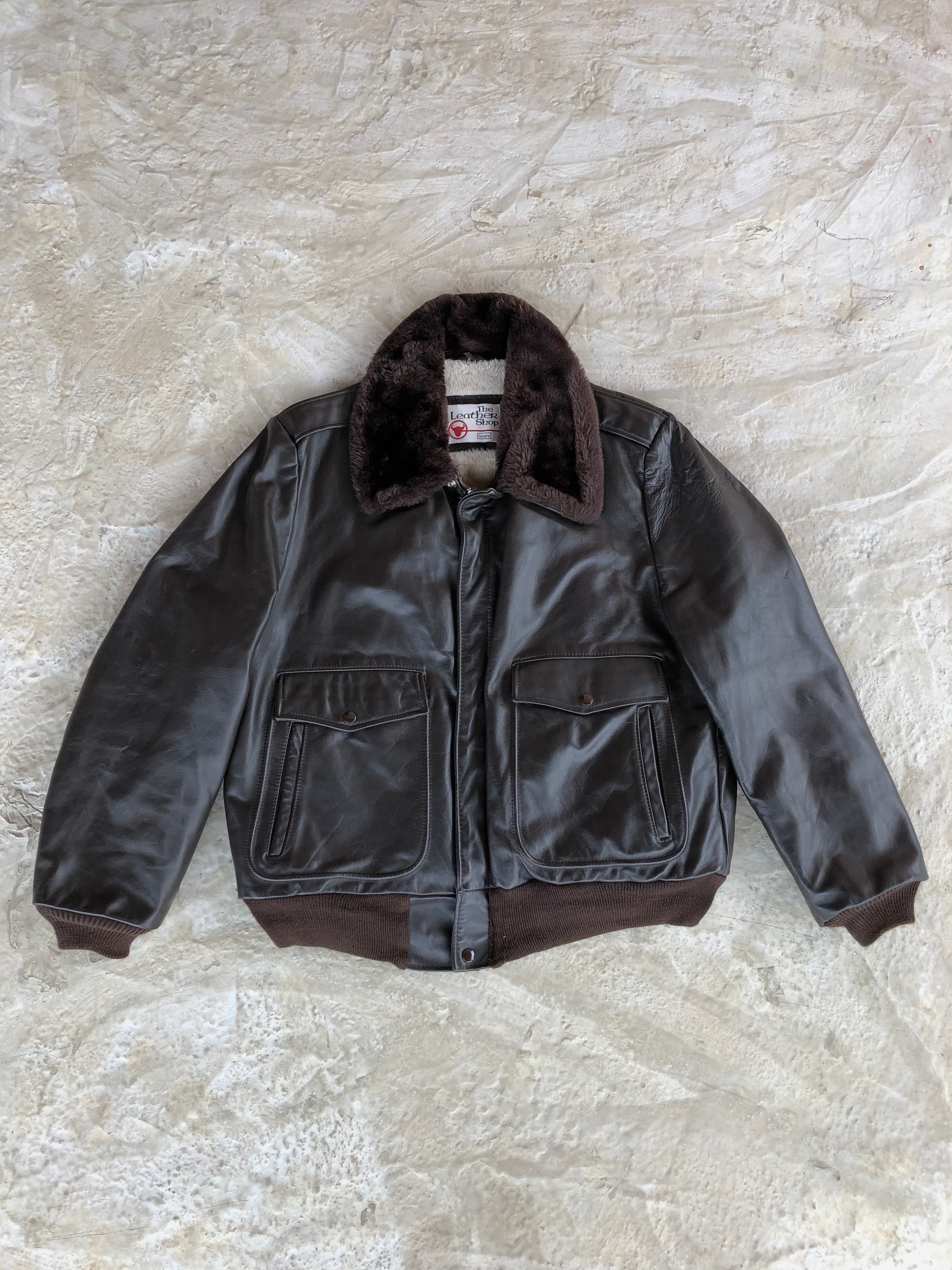 Vintage Real Leather Jacket | Giacca vera pelle
