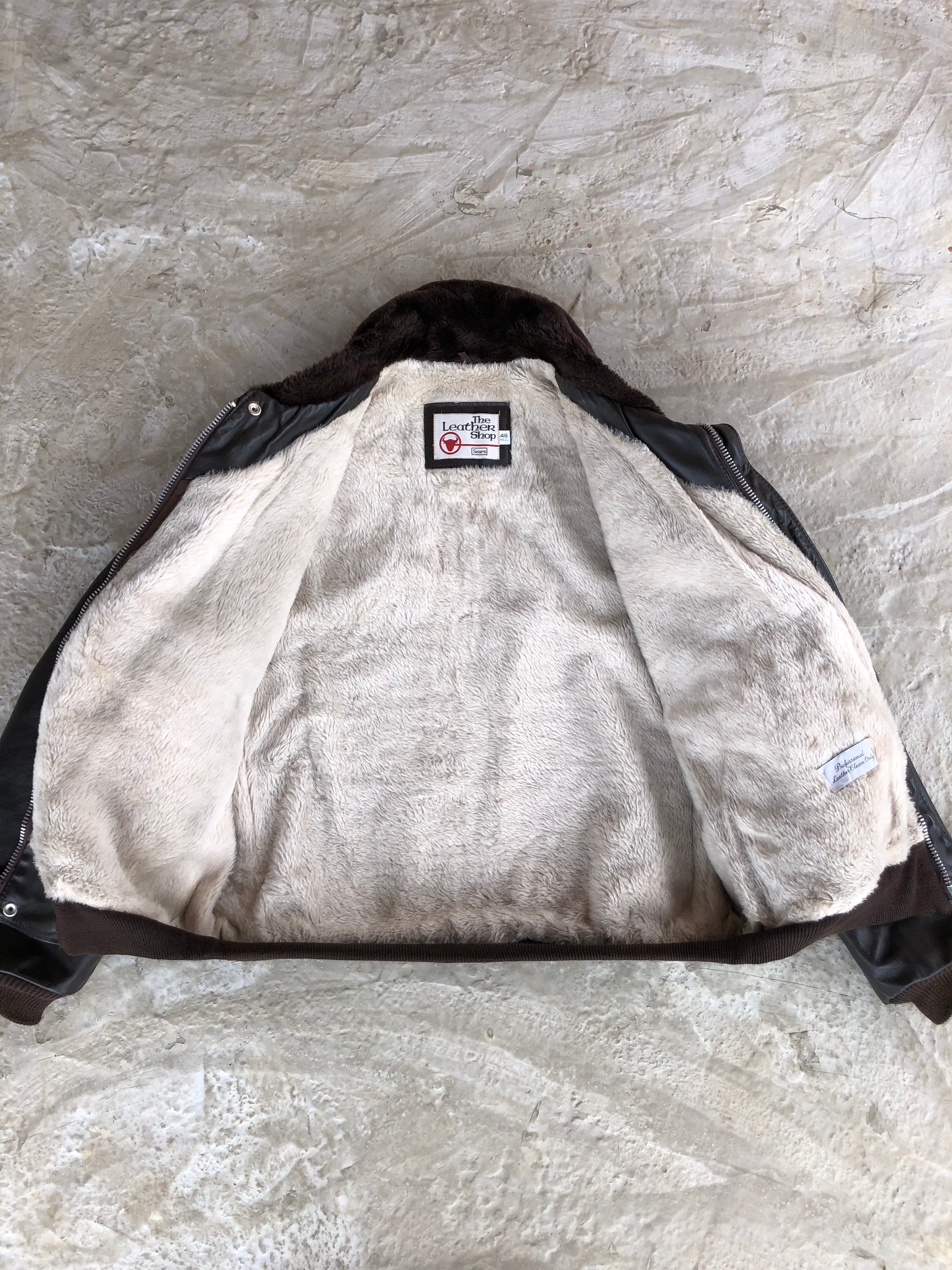 Vintage Real Leather Jacket | Giacca vera pelle