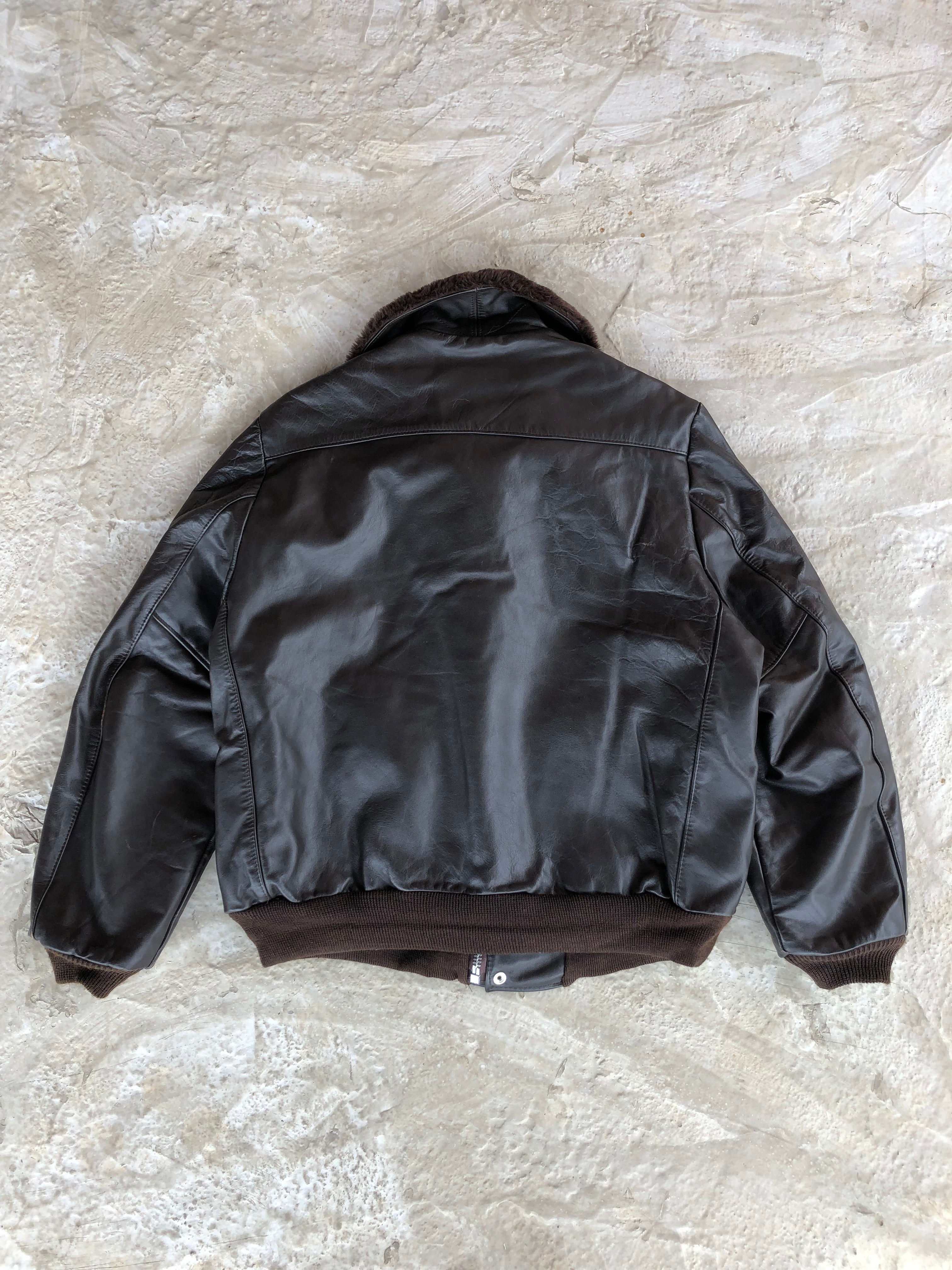 Vintage Real Leather Jacket | Giacca vera pelle