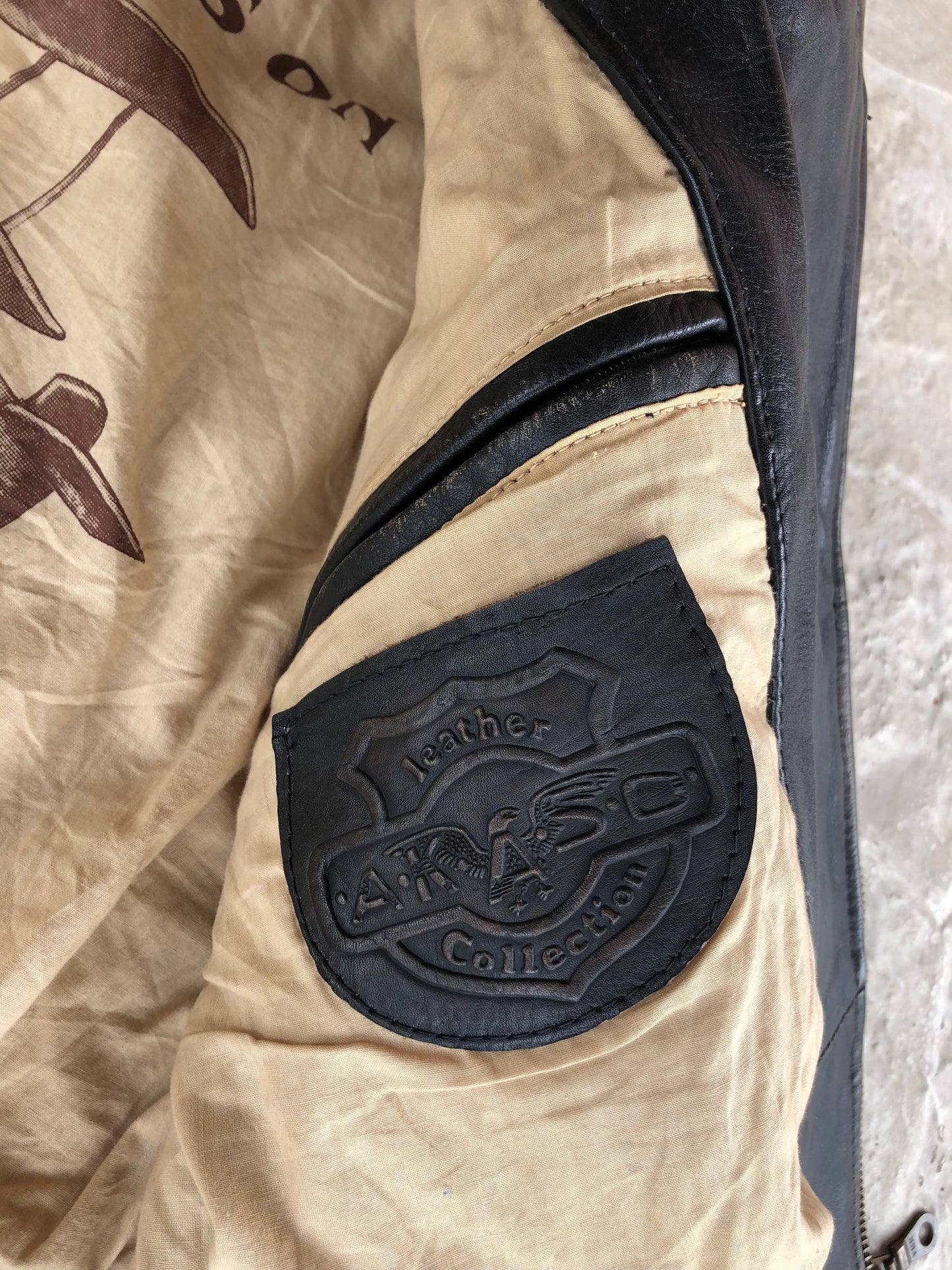 Vintage Real Leather Jacket | Giacca Chiodo vera pelle