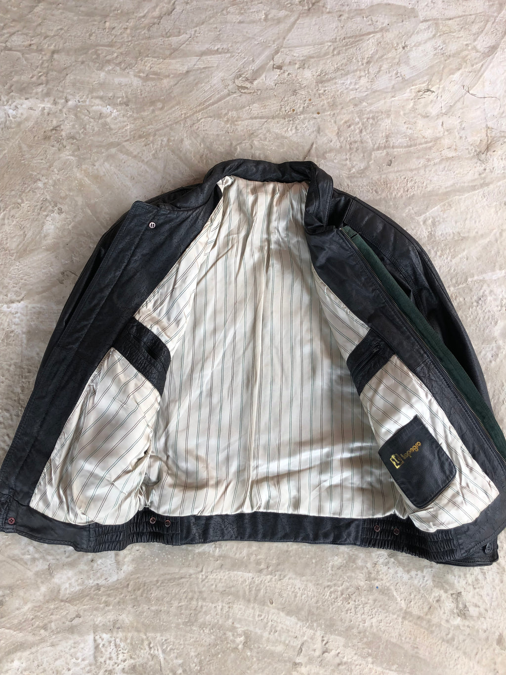 Vintage Real Leather Jacket | Giacca vera pelle