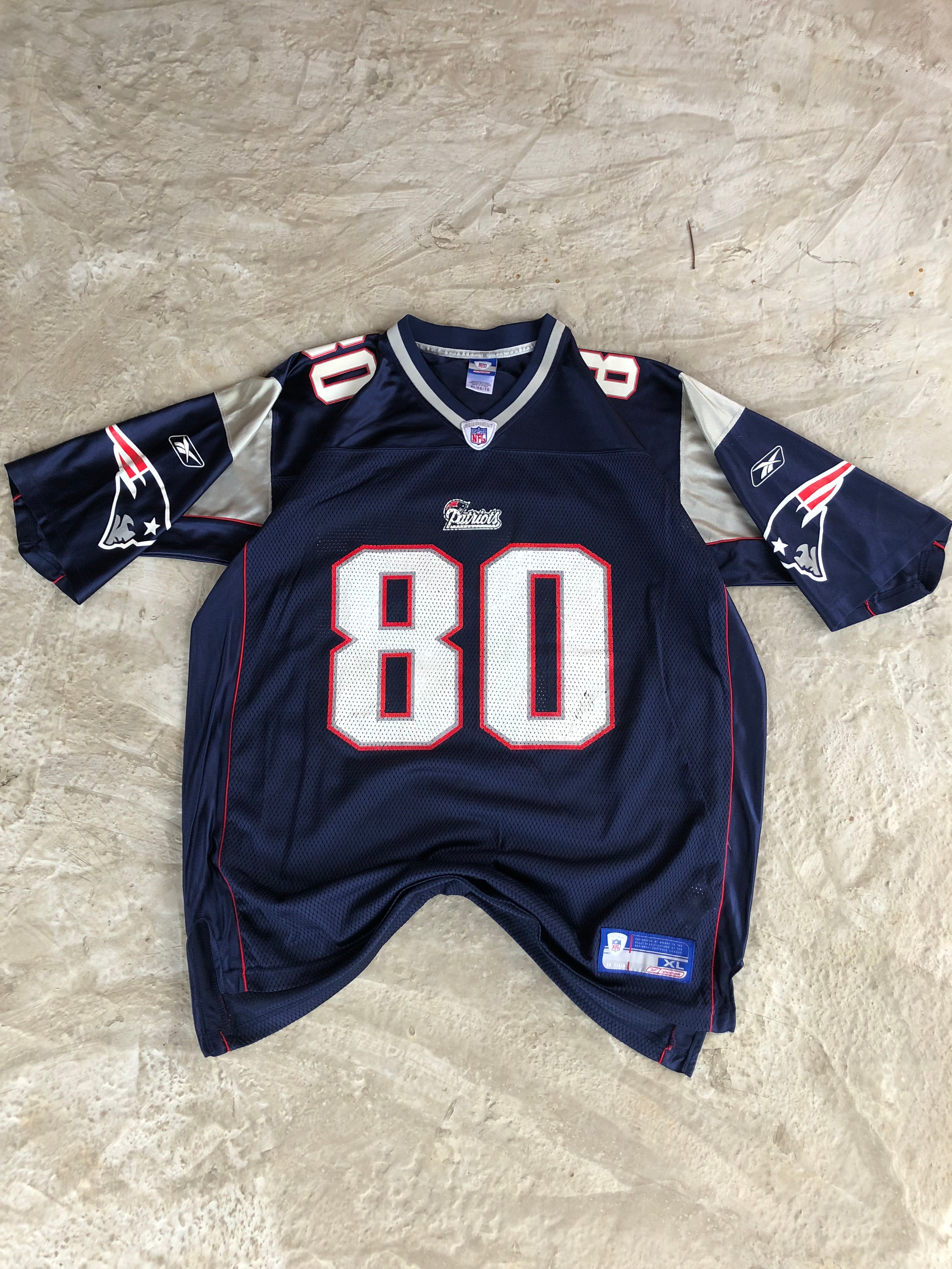 2002-04 Nfl x Reebok New England Patriots Brown Jersey