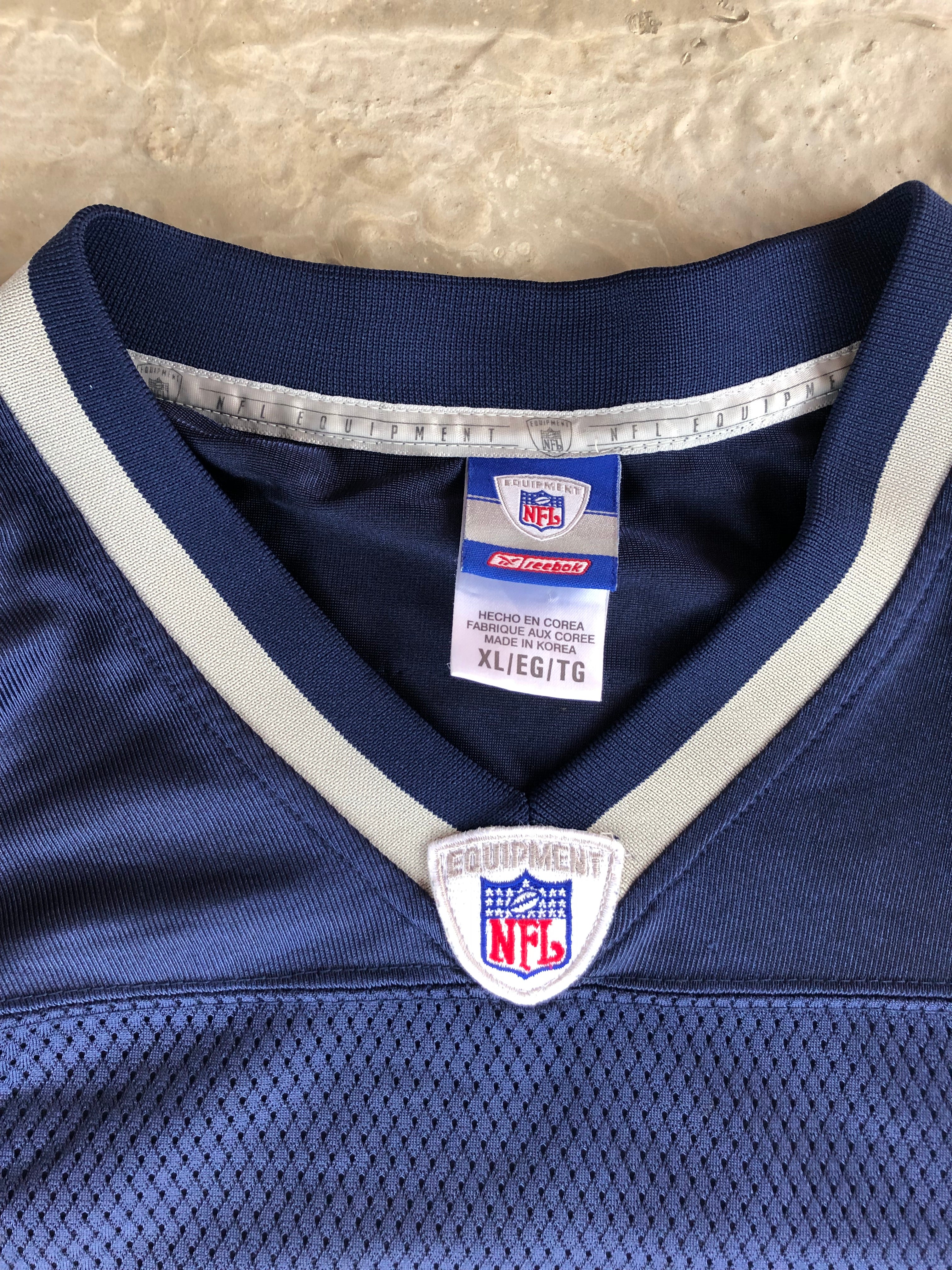 2002-04 Nfl x Reebok New England Patriots Brown Jersey