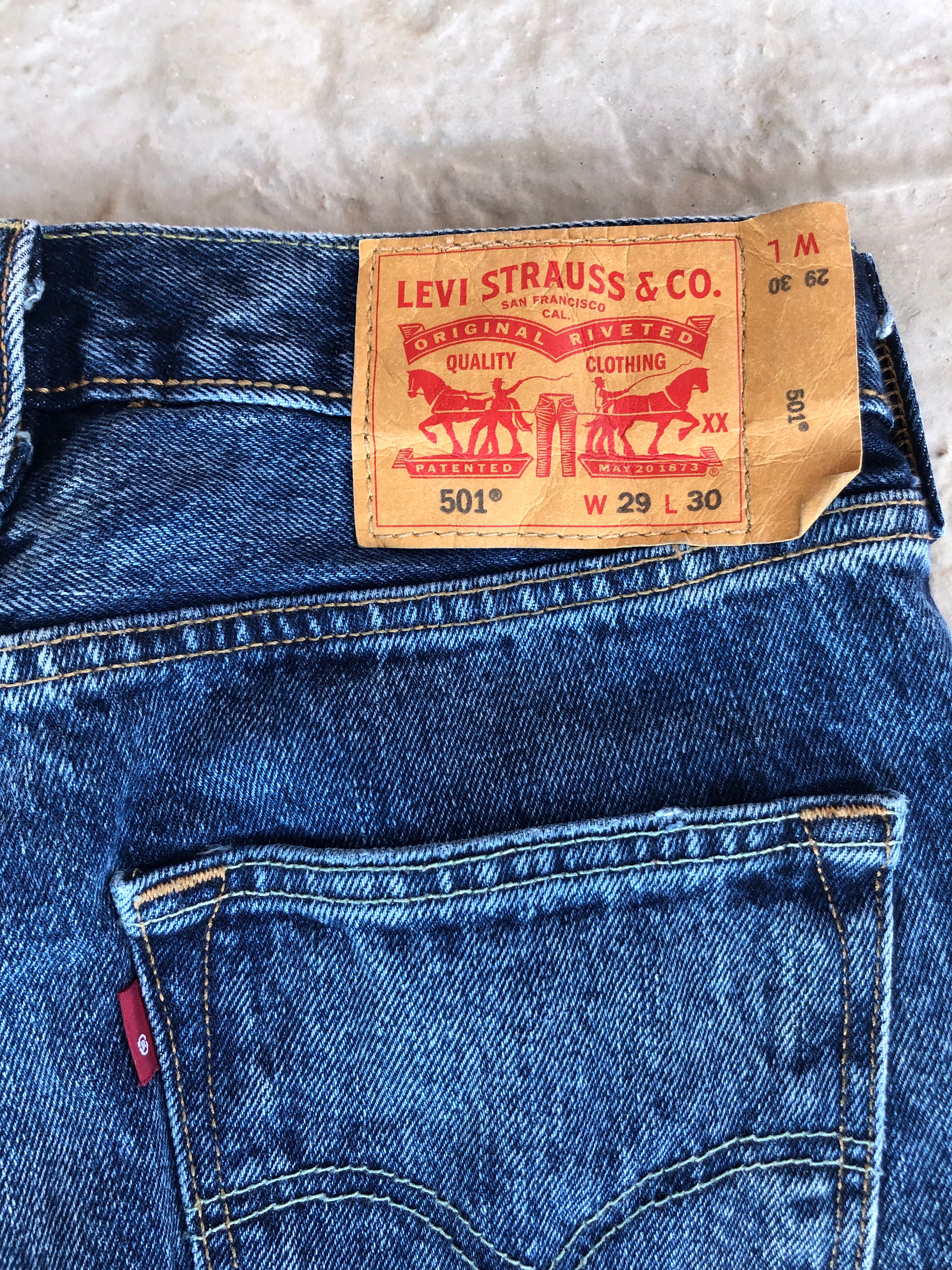 Jeans Levi’s 501 W29 L30 - S